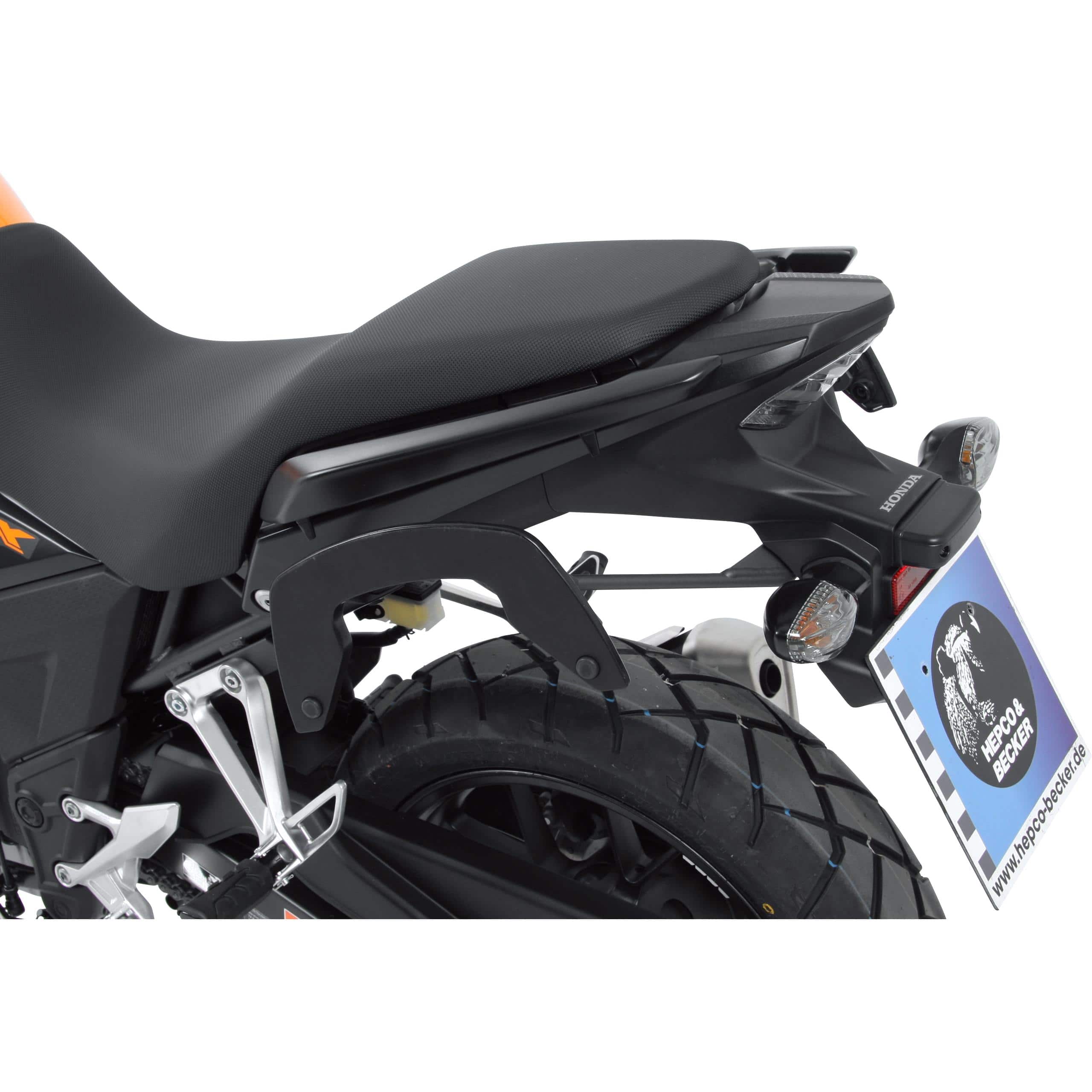 Hepco & Becker C-Bow Seitentaschenhalter anthrazit für Honda CB 500 X 16-18 - Motorradzubehör - Motorradgepäck