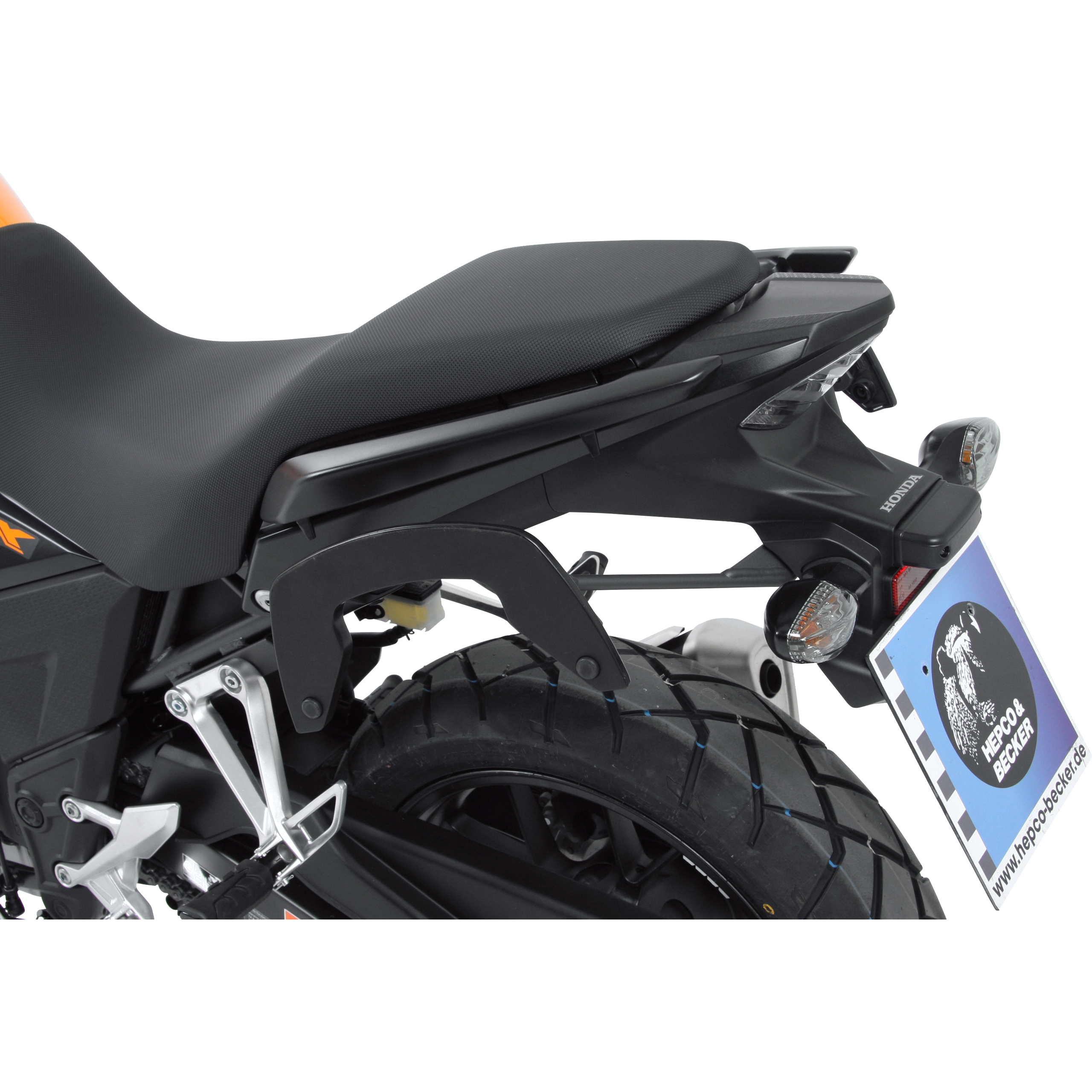 Hepco & Becker C-Bow Seitentaschenhalter anthrazit für Honda CB 500 X 2019- - Motorradzubehör - Motorradgepäck