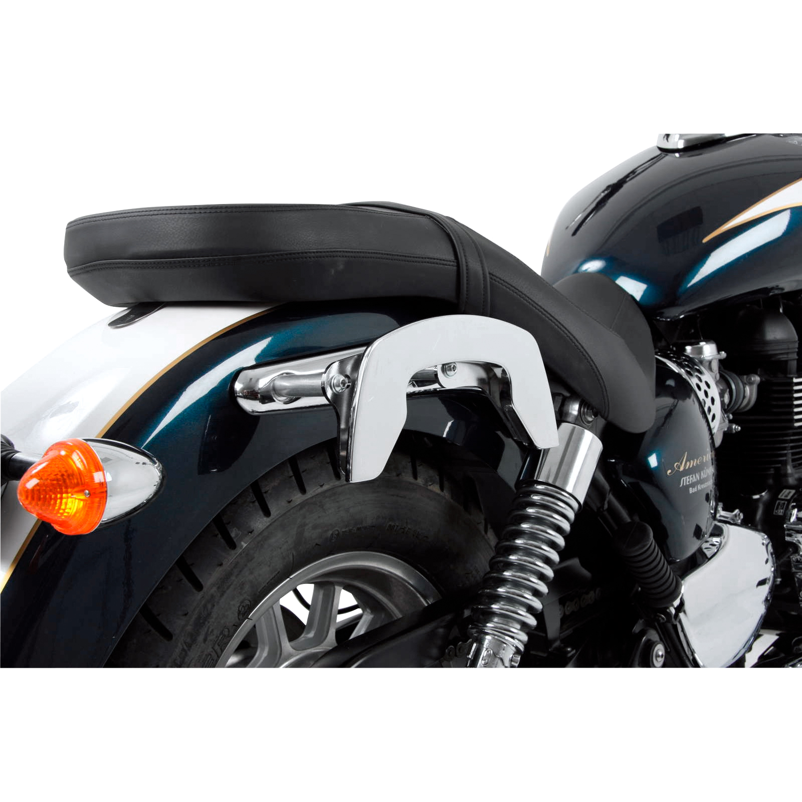 Hepco & Becker C-Bow Seitentaschenhalter chrom für Amerika/Speedmaster - Motorradzubehör - Motorradgepäck