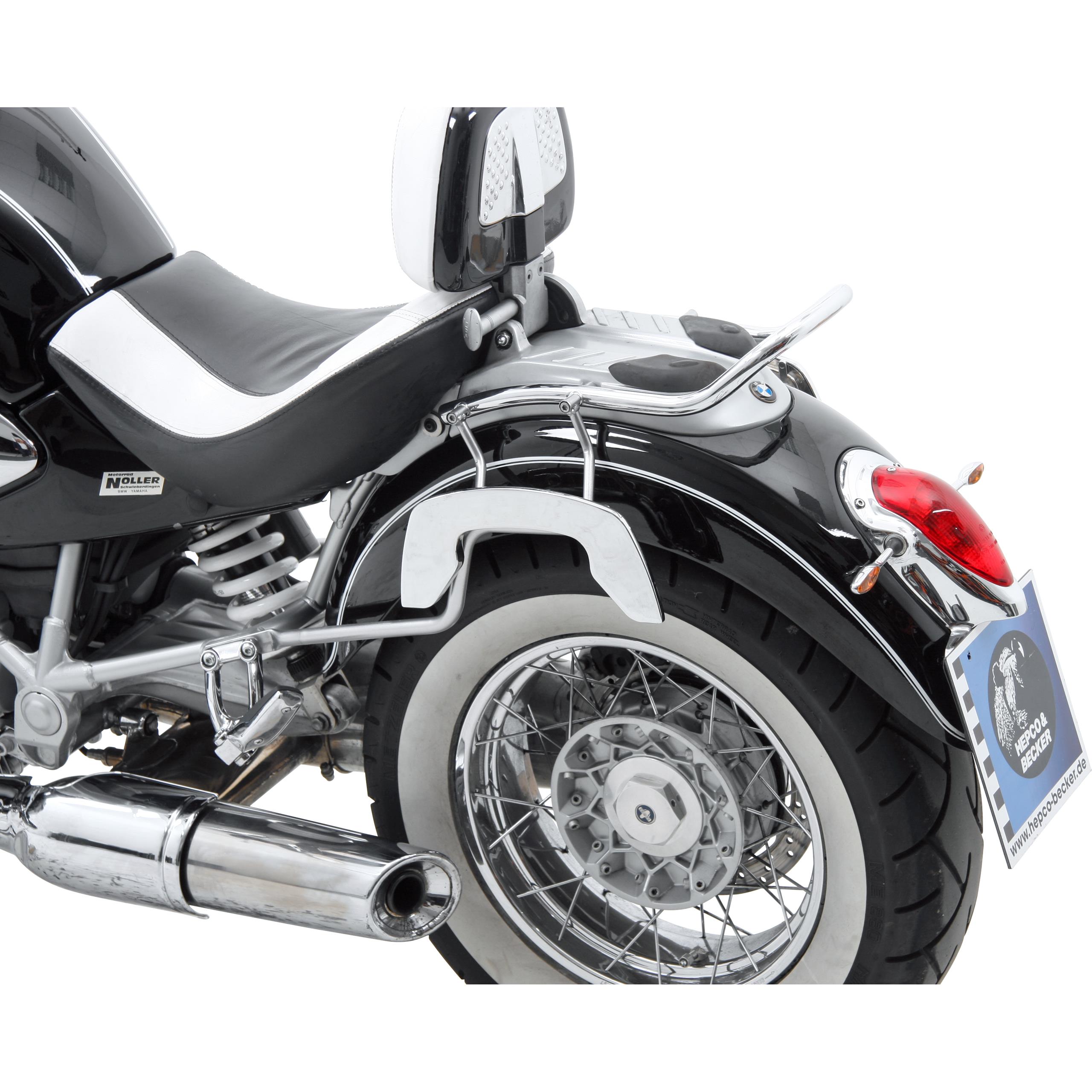 Hepco & Becker C-Bow Seitentaschenhalter chrom für BMW R 850/1200 C - Motorradzubehör - Motorradgepäck