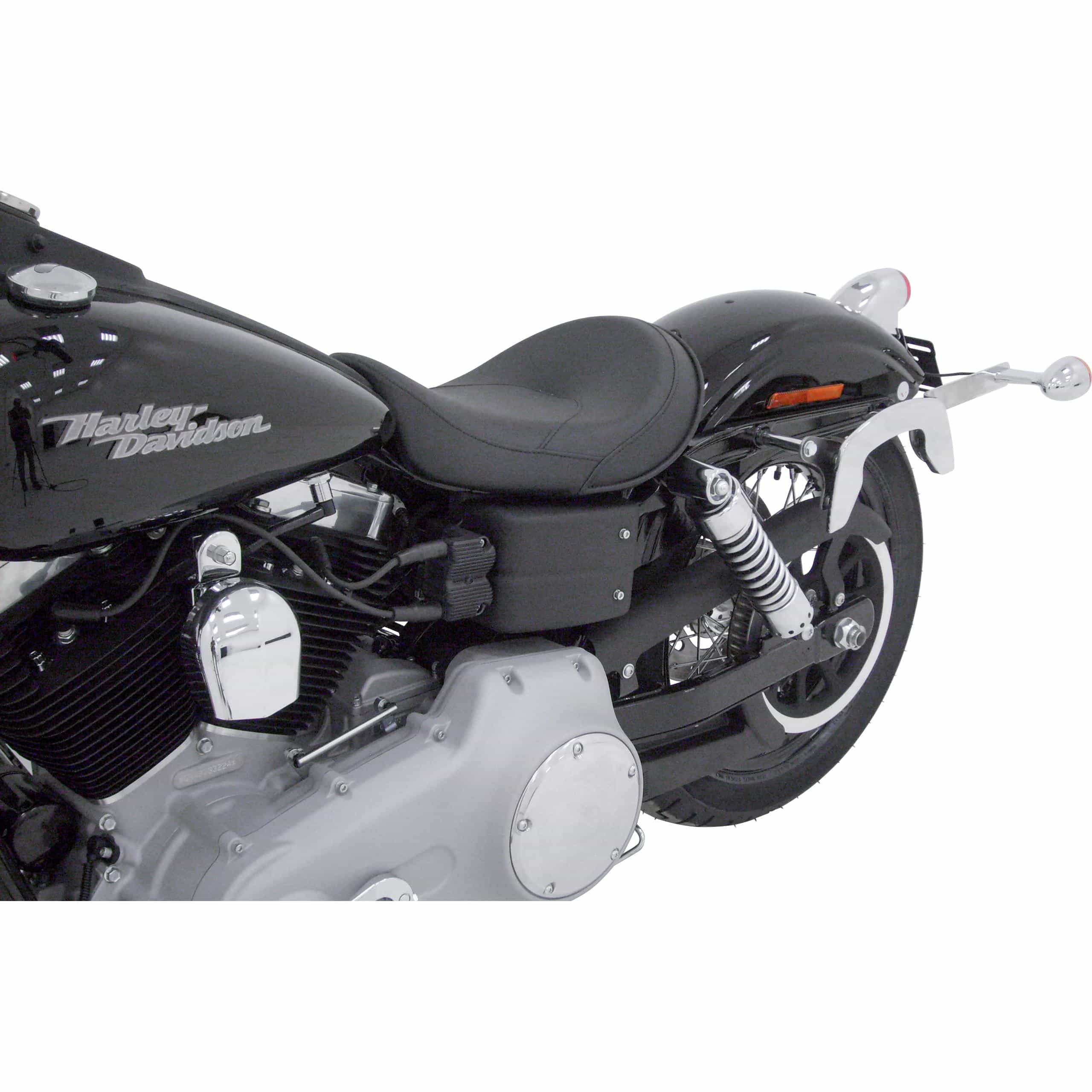 Hepco & Becker C-Bow Seitentaschenhalter chrom für Dyna FXDB/FXDC/FXDL - Motorradzubehör - Motorradgepäck