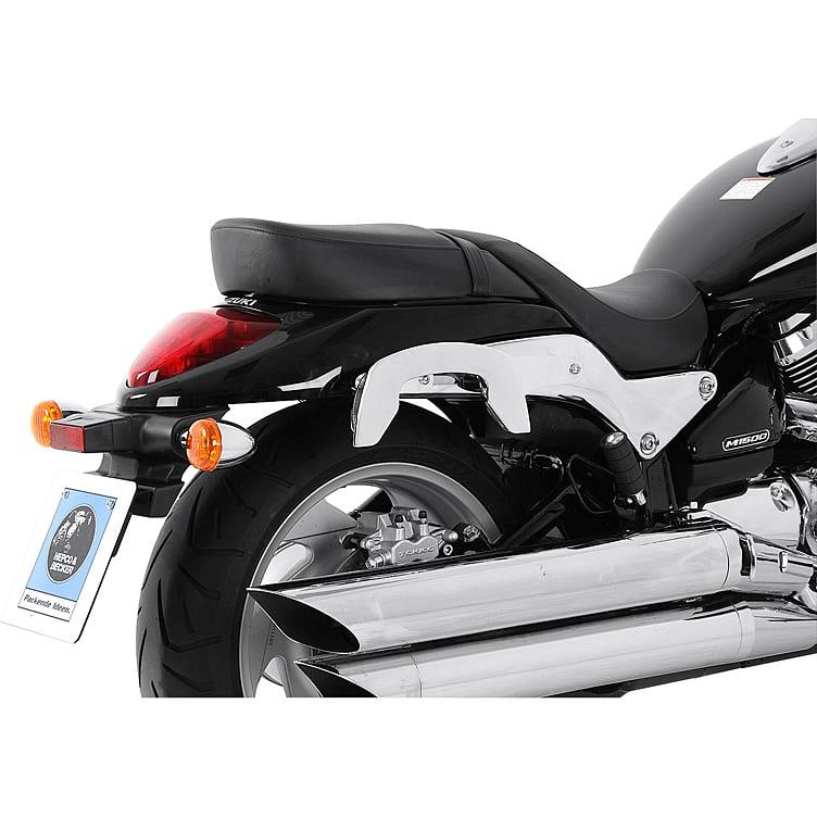 Hepco & Becker C-Bow Seitentaschenhalter chrom für Suzuki M 1500 Intruder - Motorradzubehör - Motorradgepäck