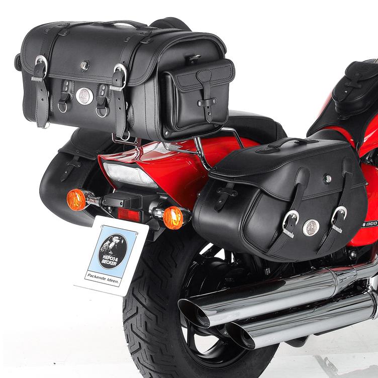 Hepco & Becker C-Bow Seitentaschenhalter chrom für Suzuki M 800 Intruder - Motorradzubehör - Motorradgepäck