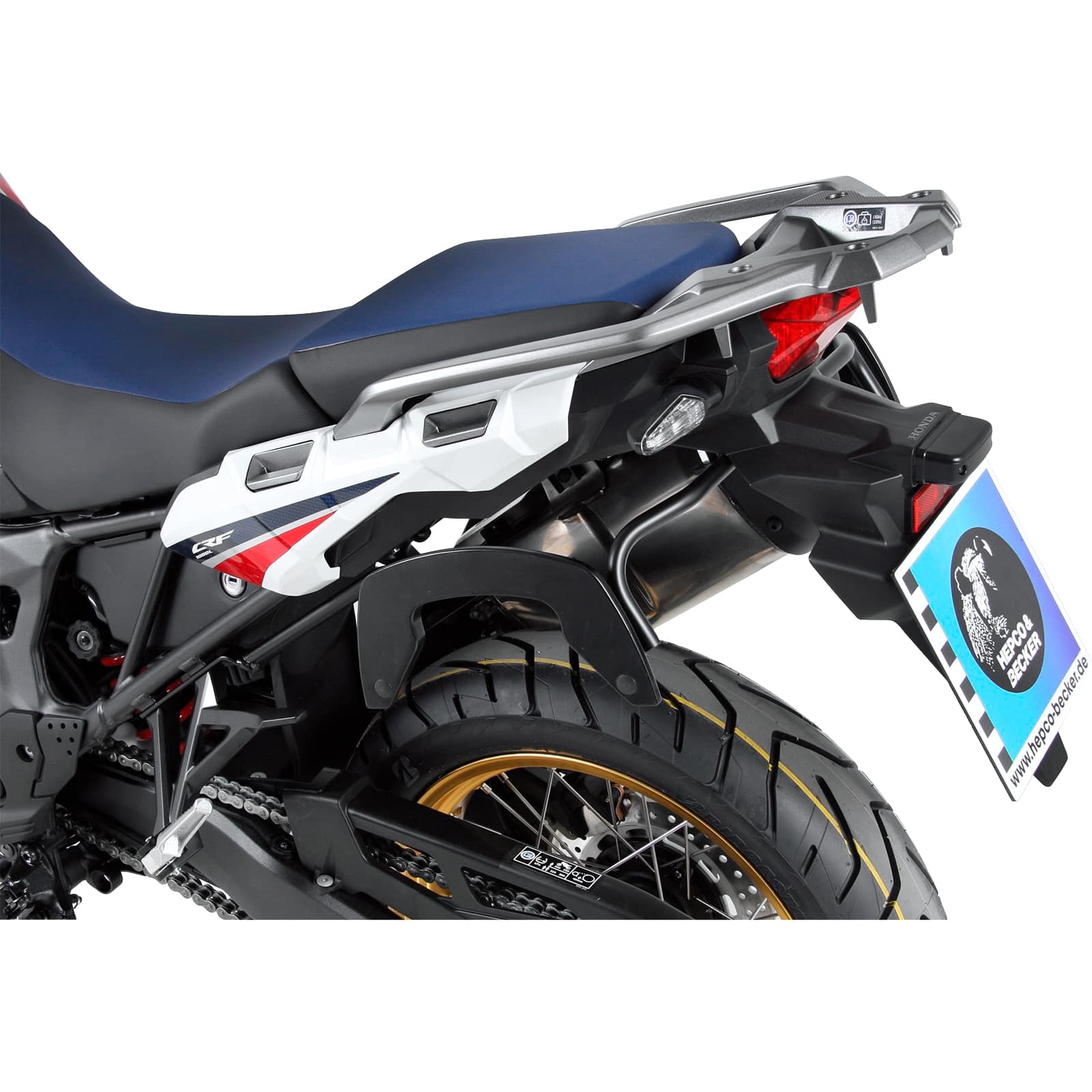 Hepco & Becker C-Bow Seitentaschenhalter schwarz für Africa Twin 2018-2019 - Motorradzubehör - Motorradgepäck