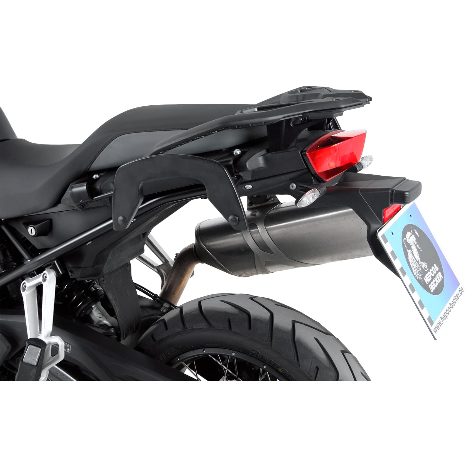 Hepco & Becker C-Bow Seitentaschenhalter schwarz für BMW F 850 GS - Motorradzubehör - Motorradgepäck