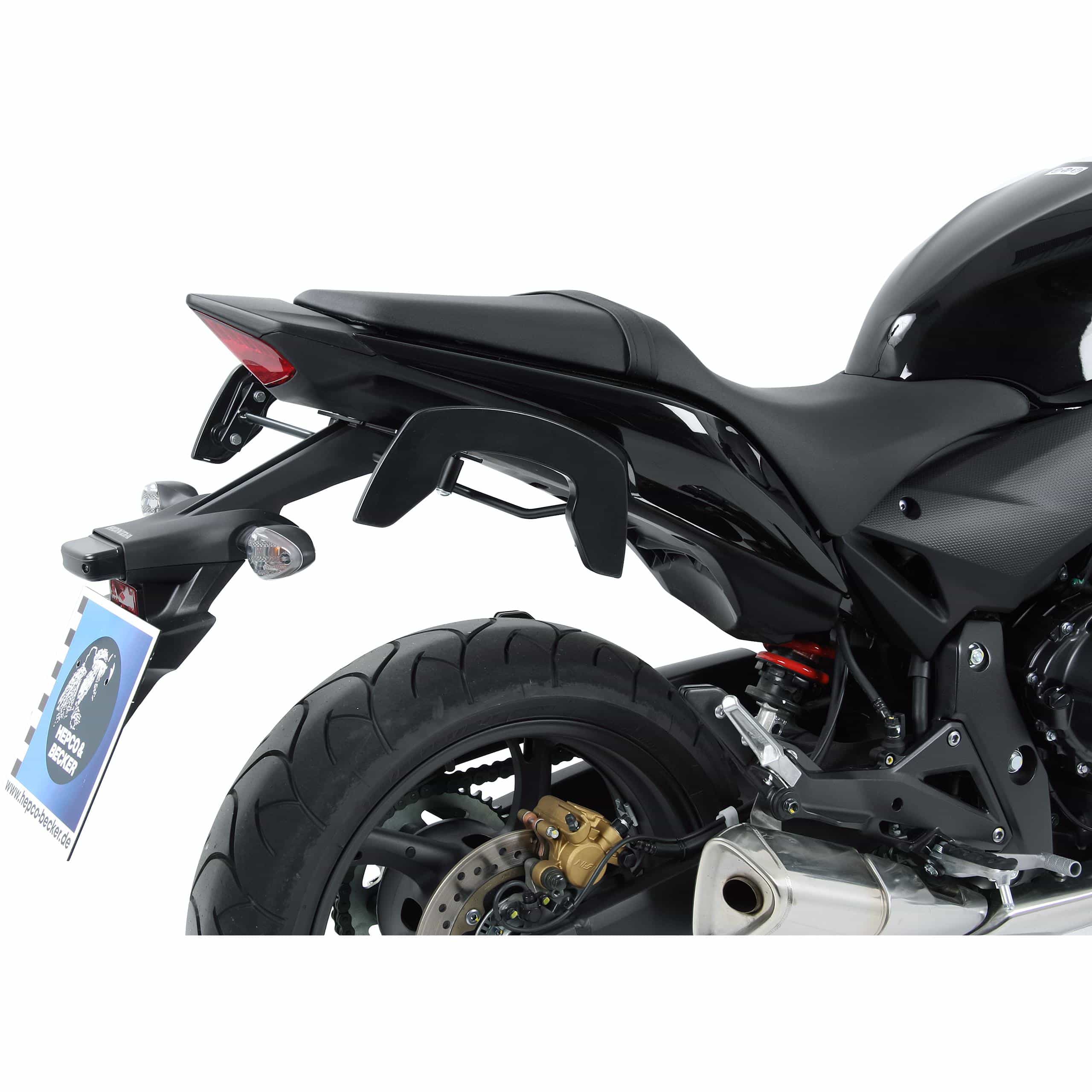 Hepco & Becker C-Bow Seitentaschenhalter schwarz für CBR 600 F 2011-2013 - Motorradzubehör - Motorradgepäck