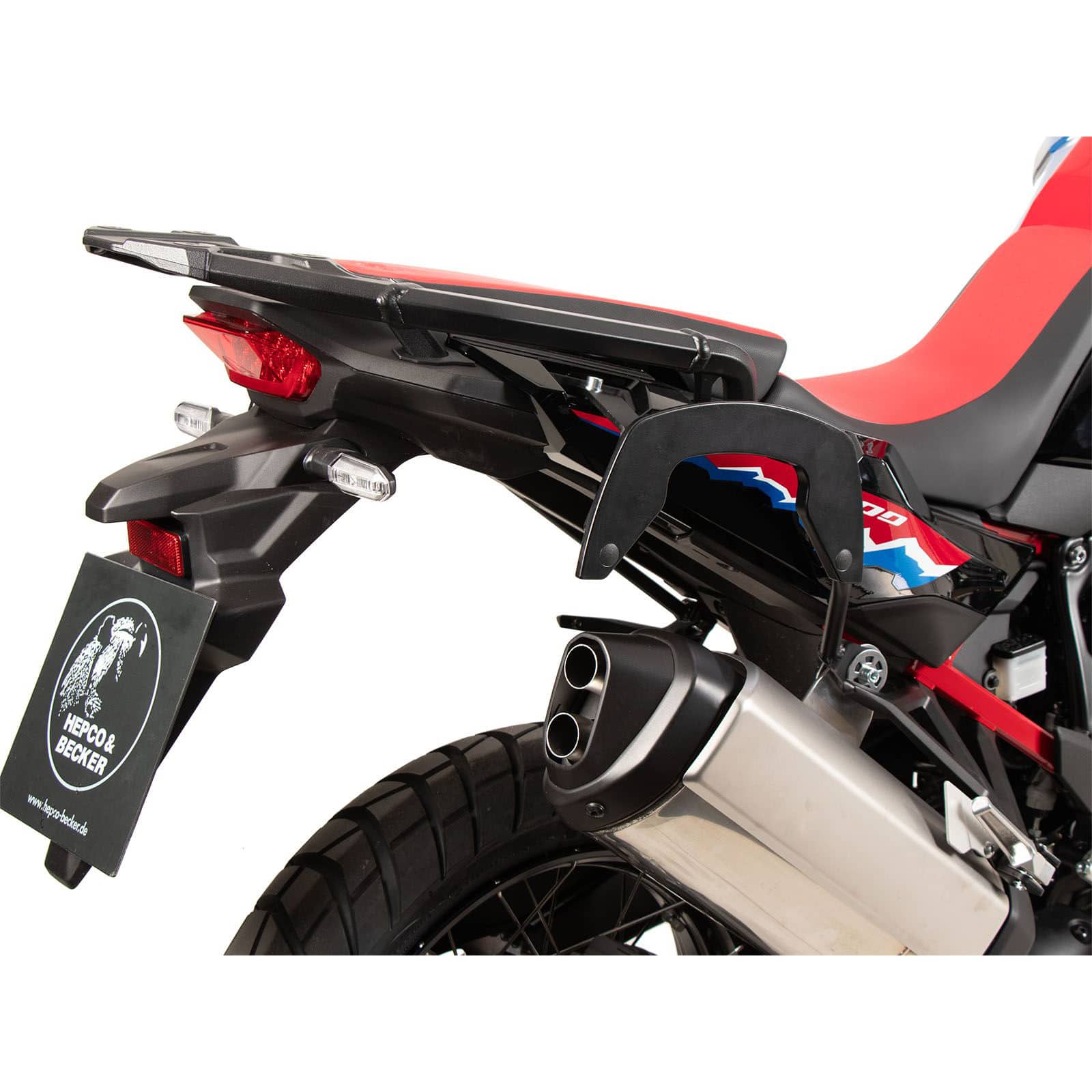 Hepco & Becker C-Bow Seitentaschenhalter schwarz für CRF 1100 ATAS 2024- - Motorradzubehör - Motorradgepäck
