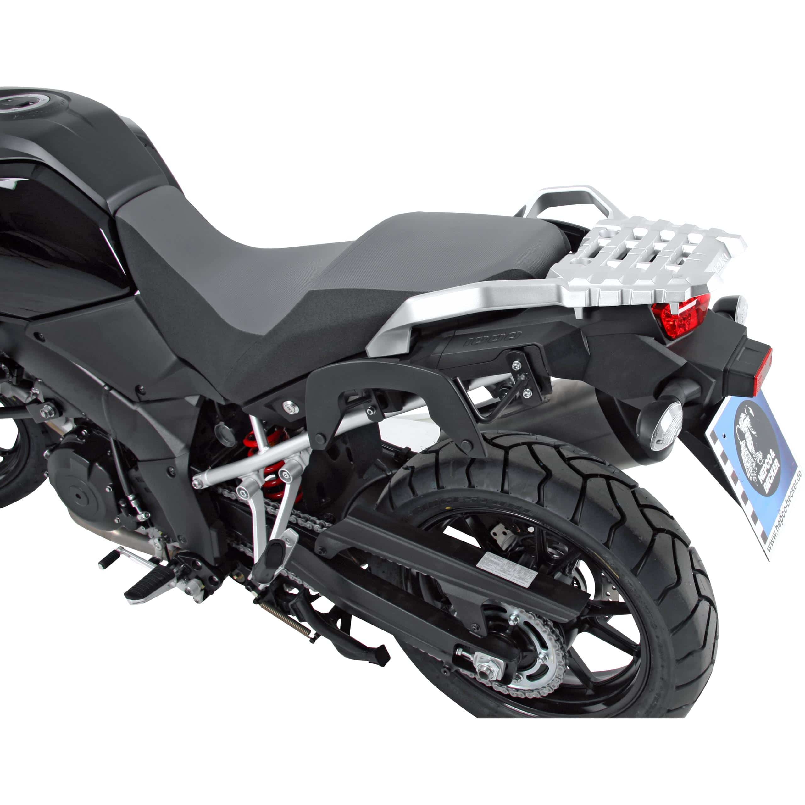 Hepco & Becker C-Bow Seitentaschenhalter schwarz für DL 650 V-Strom 2017- - Motorradzubehör - Motorradgepäck