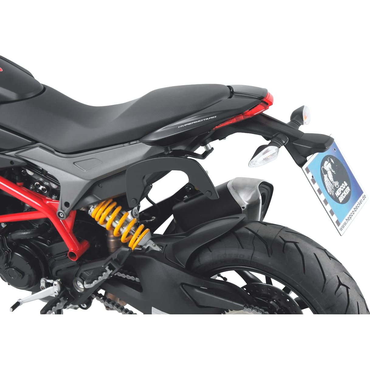 Hepco & Becker C-Bow Seitentaschenhalter schwarz für Duc Hypermotard 939/SP - Motorradzubehör - Motorradgepäck