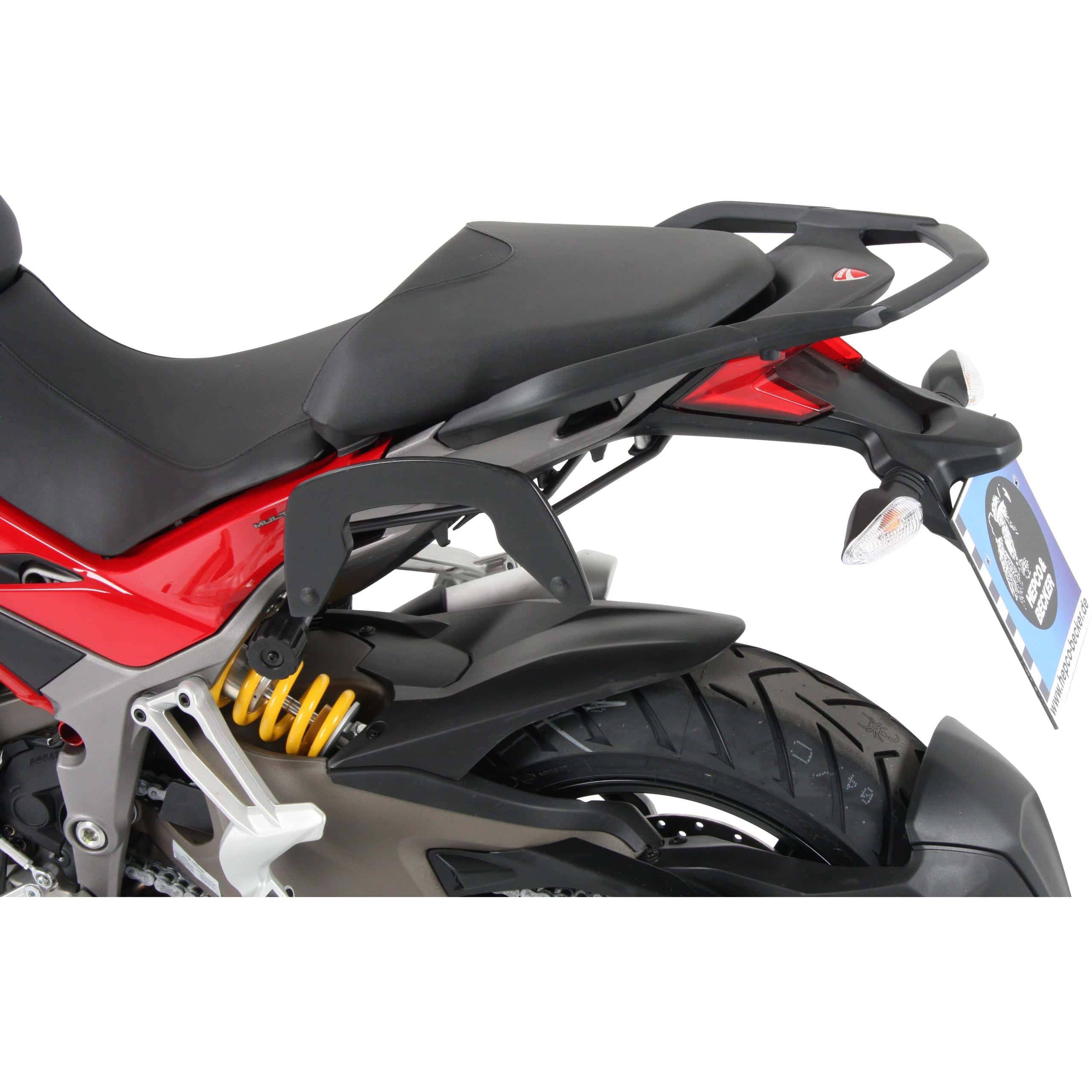 Hepco & Becker C-Bow Seitentaschenhalter schwarz für Duc Multistrada 1260 - Motorradzubehör - Motorradgepäck