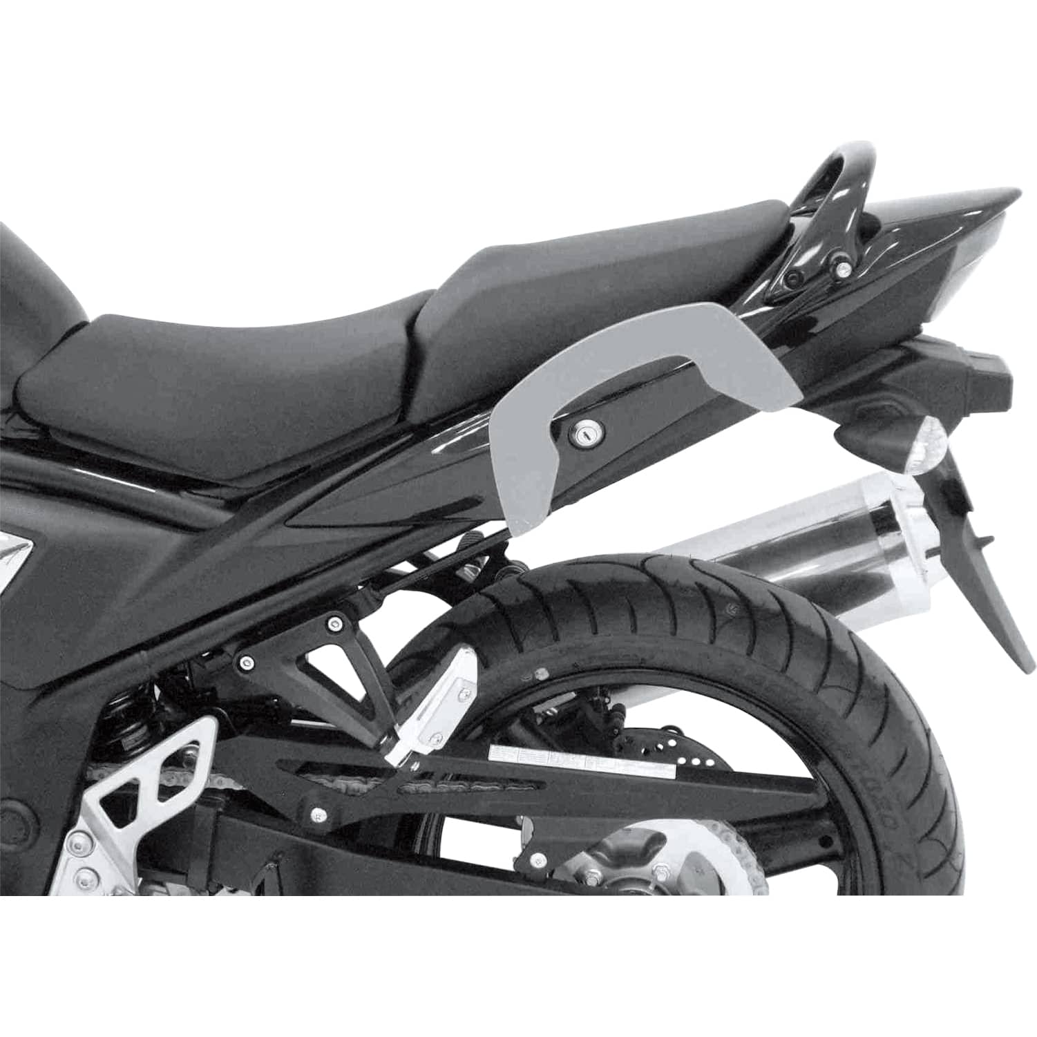 Hepco & Becker C-Bow Seitentaschenhalter schwarz für GSF 650/1250 2009-2016 - Motorradzubehör - Motorradgepäck
