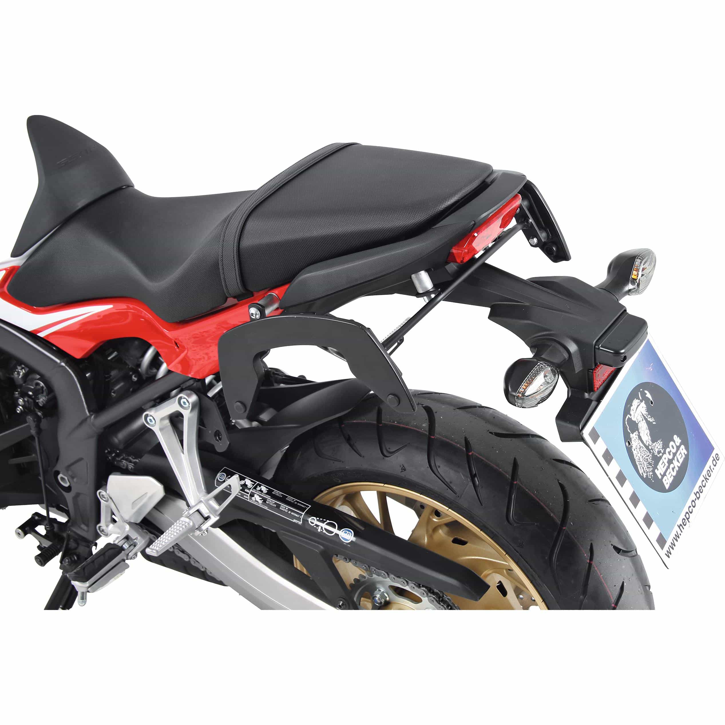 Hepco & Becker C-Bow Seitentaschenhalter schwarz für Honda CB 650 F - Motorradzubehör - Motorradgepäck