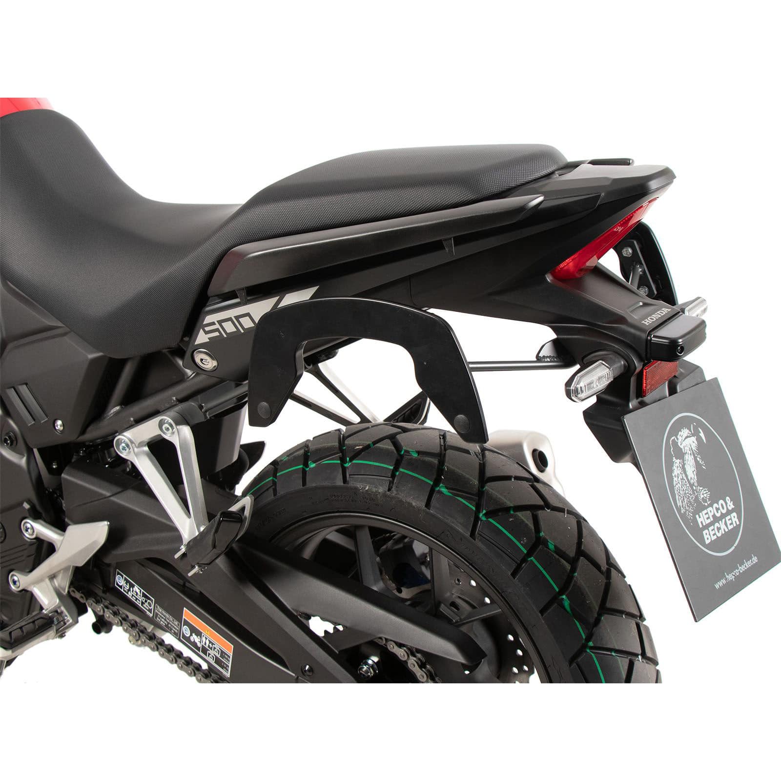 Hepco & Becker C-Bow Seitentaschenhalter schwarz für Honda NX 500 - Motorradzubehör - Motorradgepäck