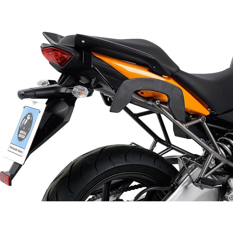 Hepco & Becker C-Bow Seitentaschenhalter schwarz für KLE 650 Versys 10-14 - Motorradzubehör - Motorradgepäck