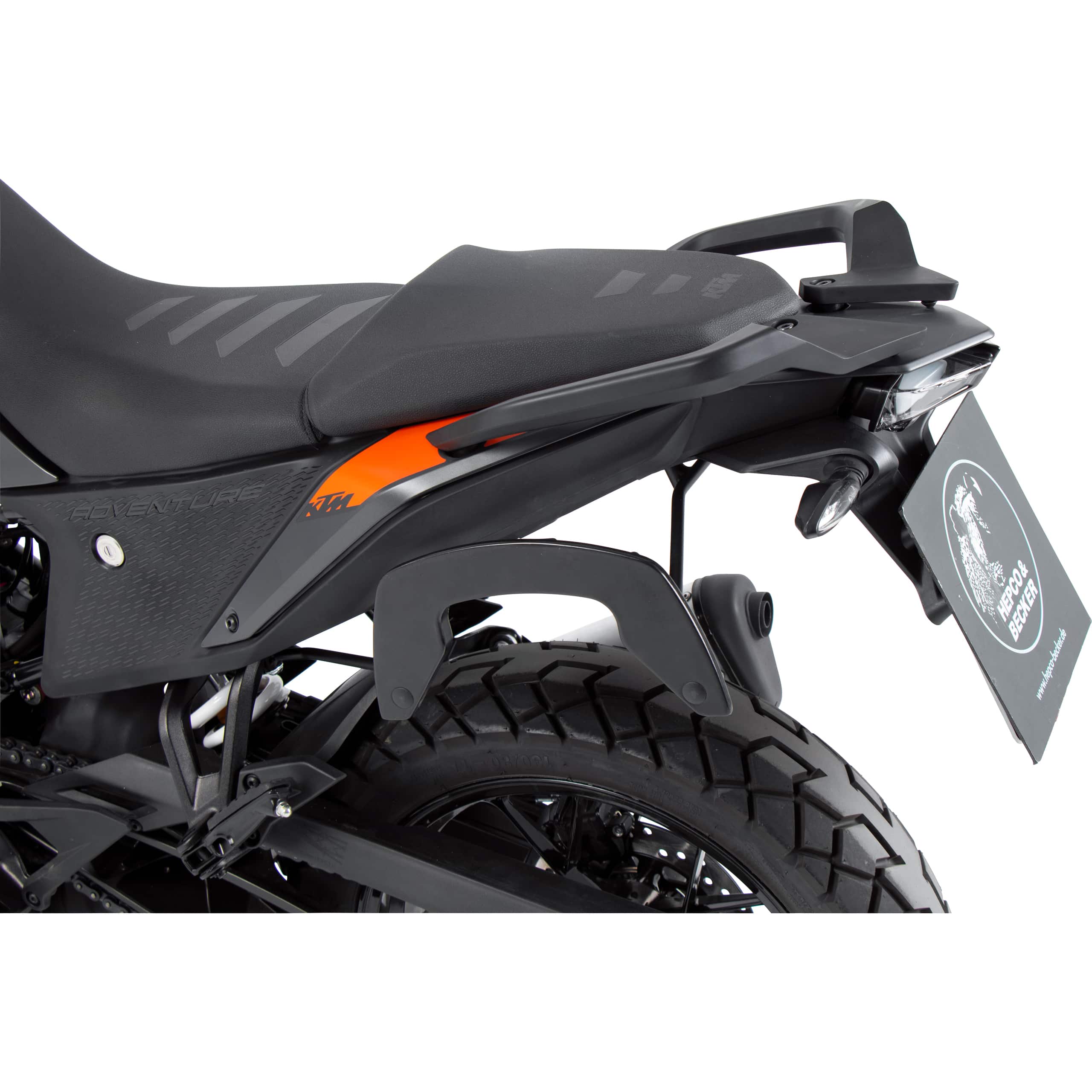 Hepco & Becker C-Bow Seitentaschenhalter schwarz für KTM 390 Adventure - Motorradzubehör - Motorradgepäck