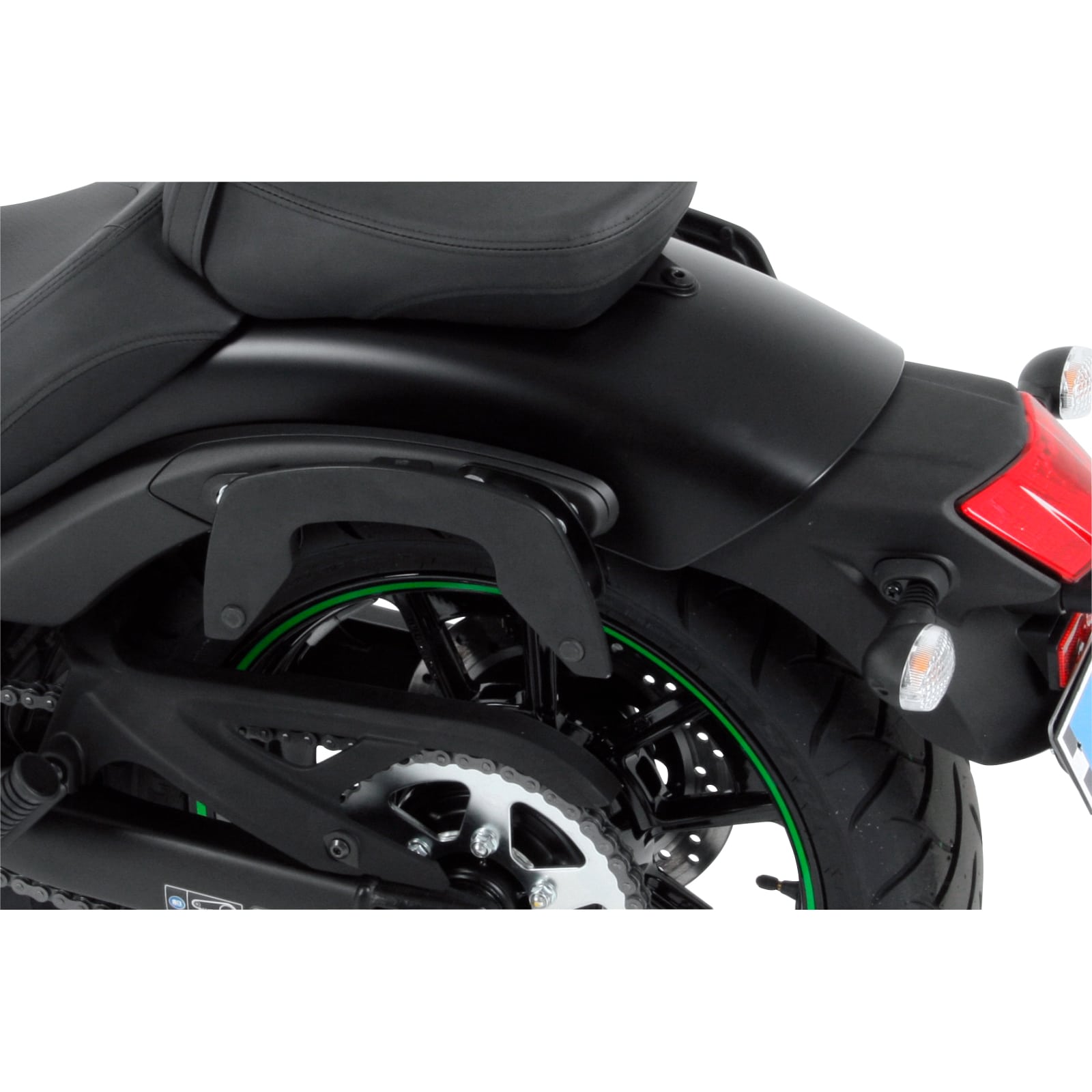 Hepco & Becker C-Bow Seitentaschenhalter schwarz für Kawa VN 650 Vulcan S - Motorradzubehör - Motorradgepäck