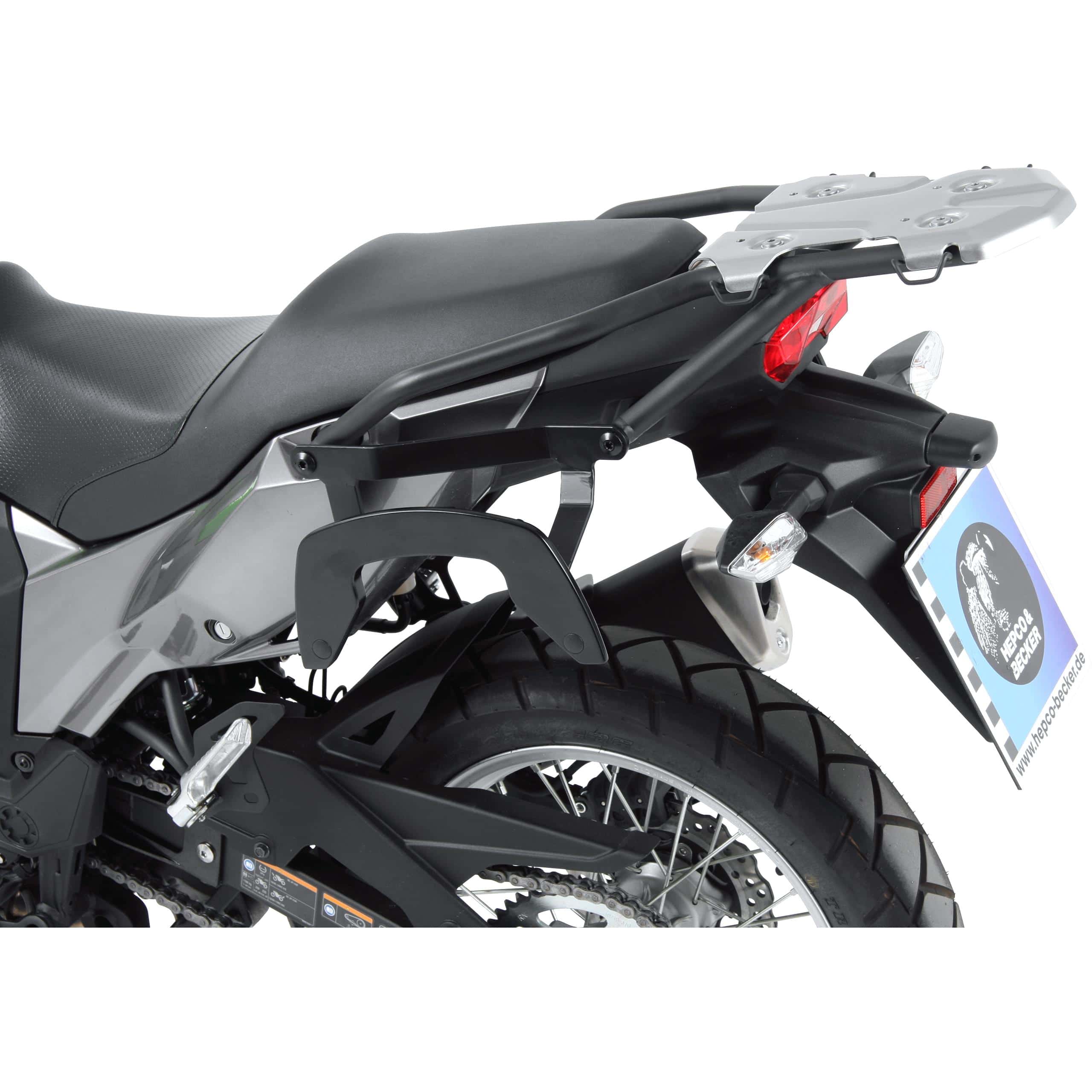 Hepco & Becker C-Bow Seitentaschenhalter schwarz für Kawasaki Versys-X 300 - Motorradzubehör - Motorradgepäck