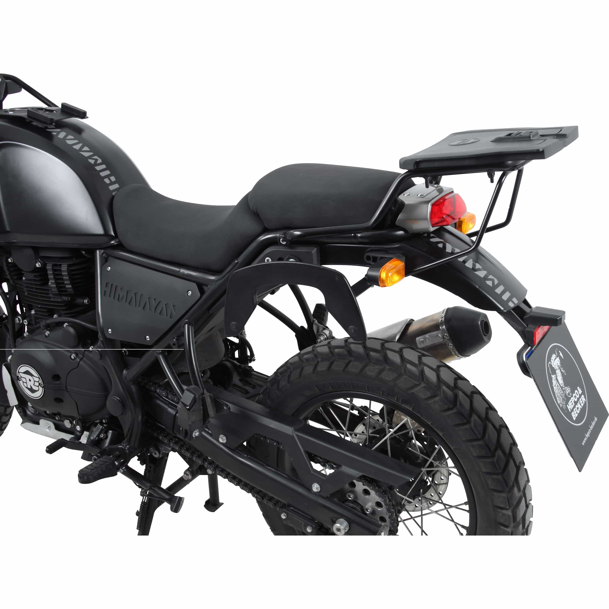 Hepco & Becker C-Bow Seitentaschenhalter schwarz für RoyalEnfield Himalayan - Motorradzubehör - Motorradgepäck