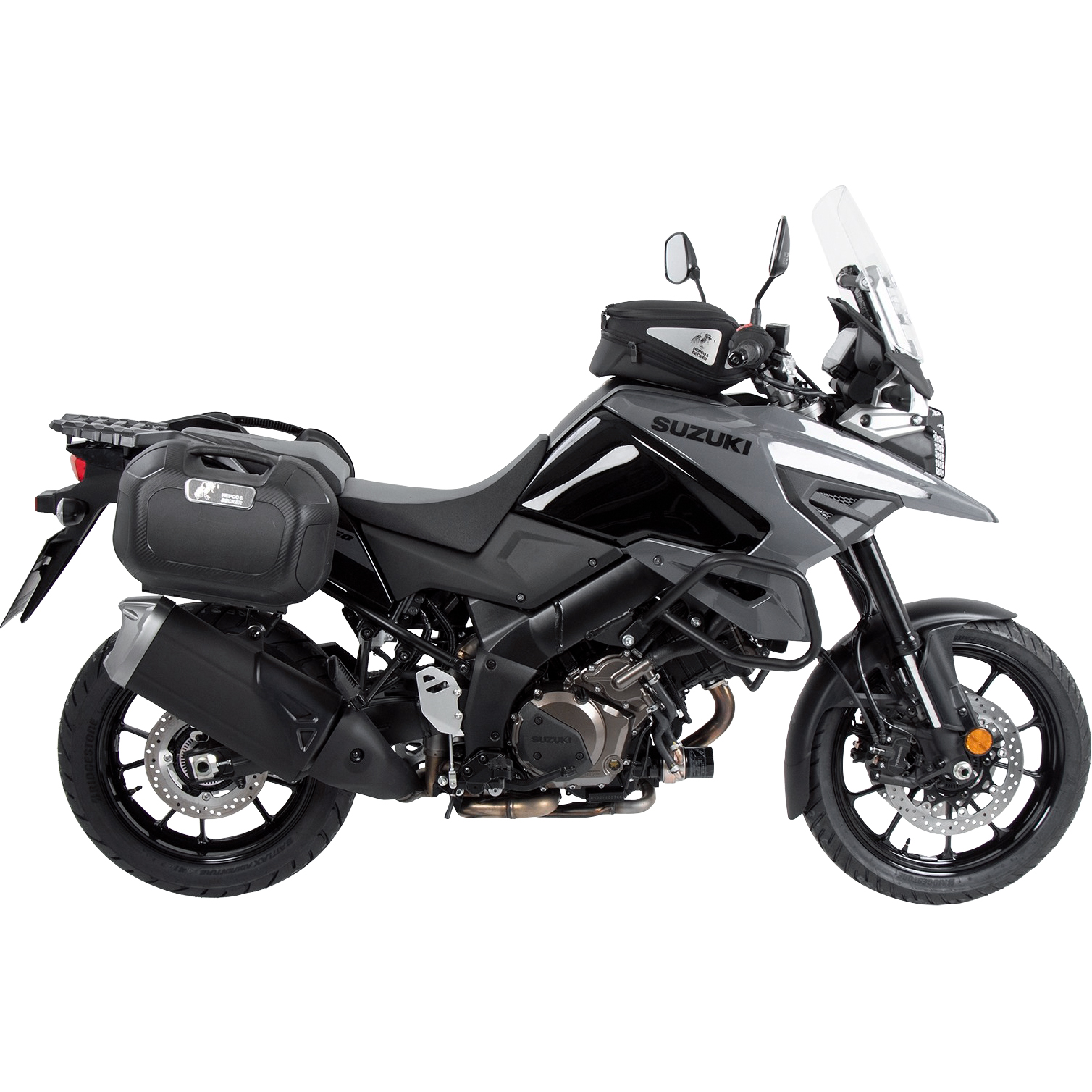 Hepco & Becker C-Bow Seitentaschenhalter schwarz für Suzuki DL 1050 V-Strom - Motorradzubehör - Motorradgepäck