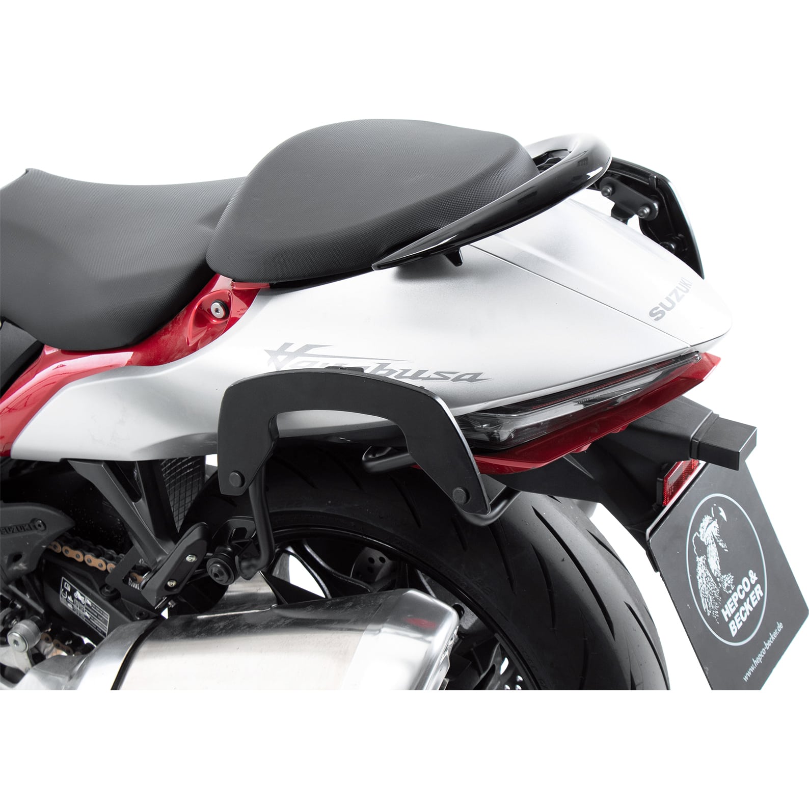 Hepco & Becker C-Bow Seitentaschenhalter schwarz für Suzuki GSX 1300 R Haya - Motorradzubehör - Motorradgepäck