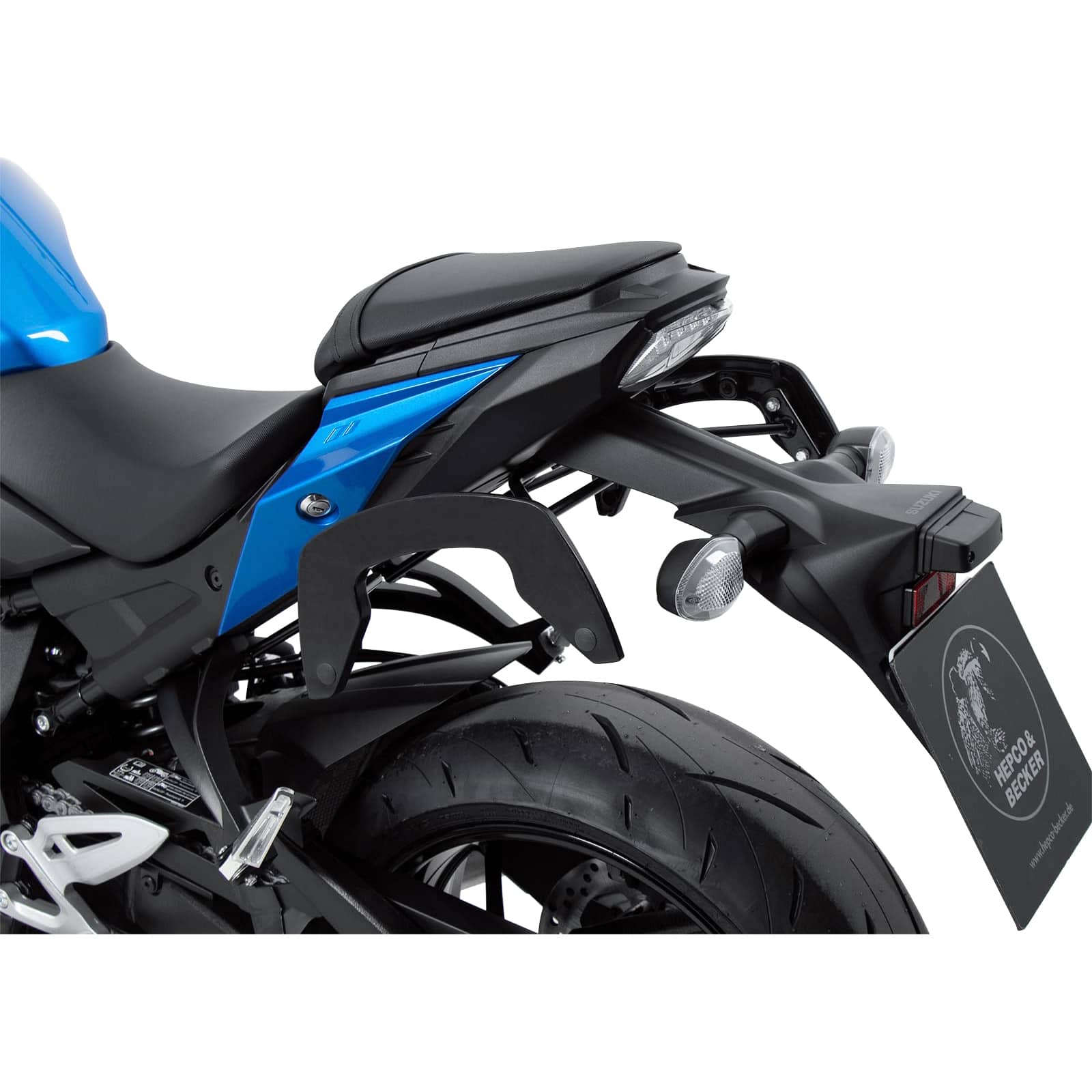 Hepco & Becker C-Bow Seitentaschenhalter schwarz für Suzuki GSX-S 950/1000 - Motorradzubehör - Motorradgepäck