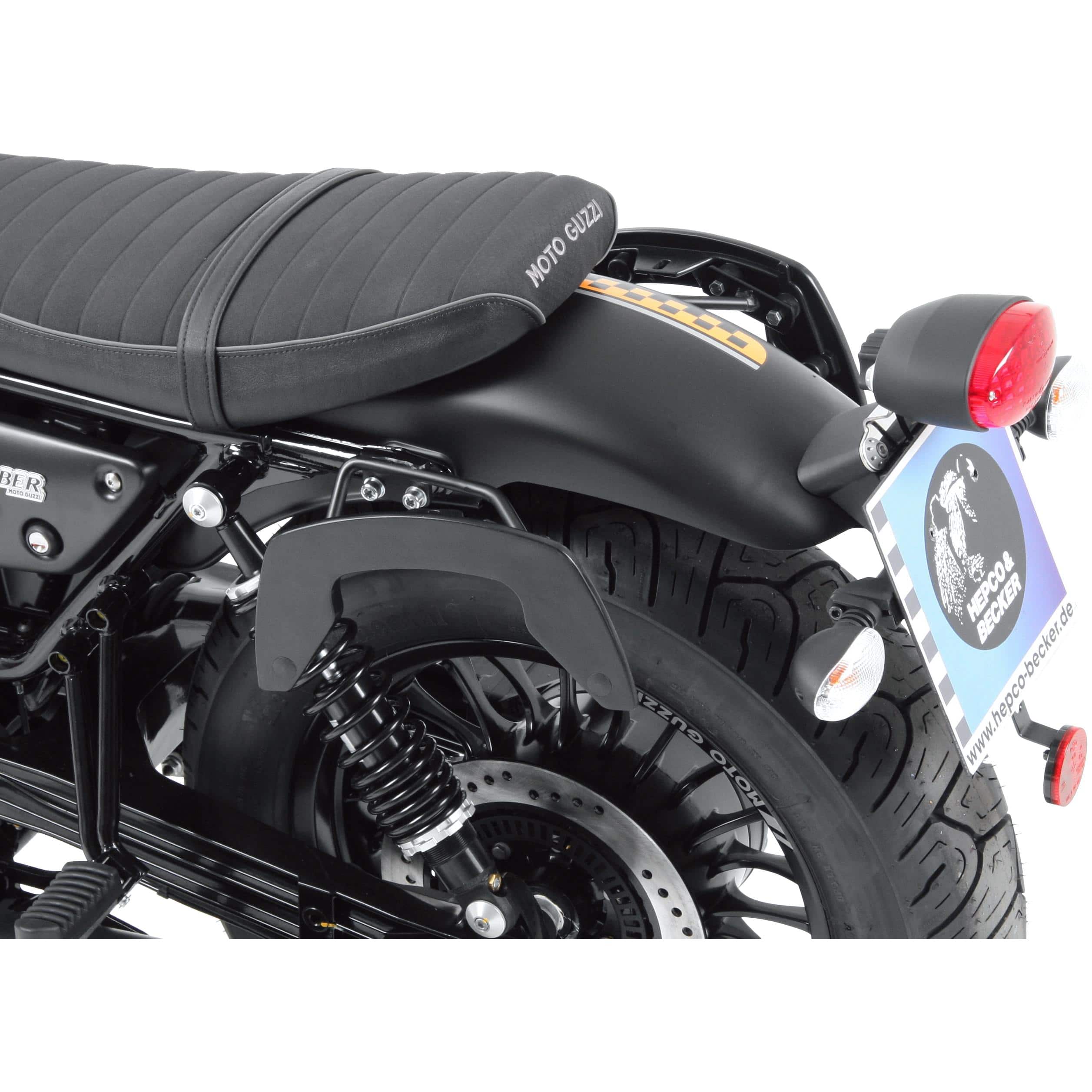 Hepco & Becker C-Bow Seitentaschenhalter schwarz für V9 Bobber 2016-2020 - Motorradzubehör - Motorradgepäck