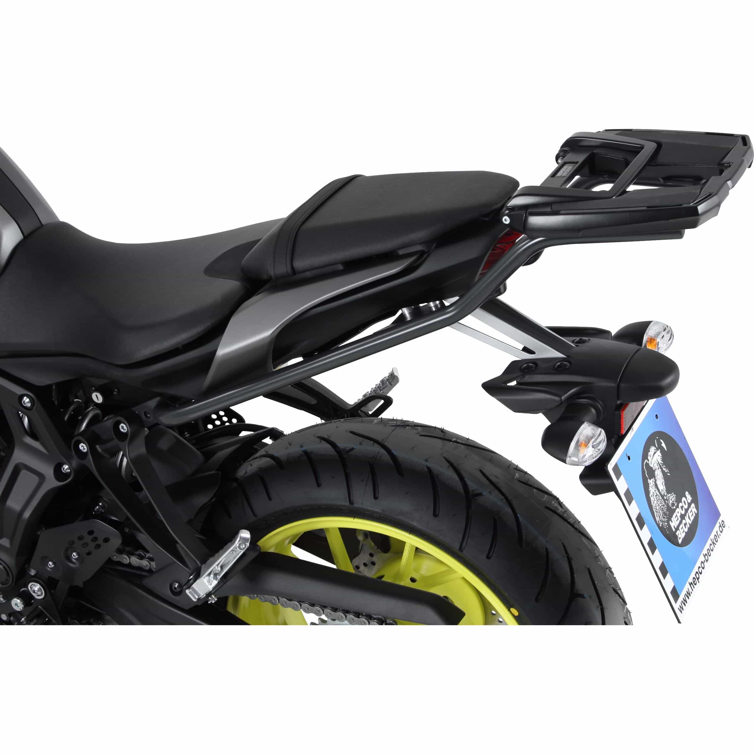 Hepco & Becker Easyrack Gepäckträger anthrazit für Yamaha MT-07 2018-2020 - Motorradzubehör - Motorradgepäck