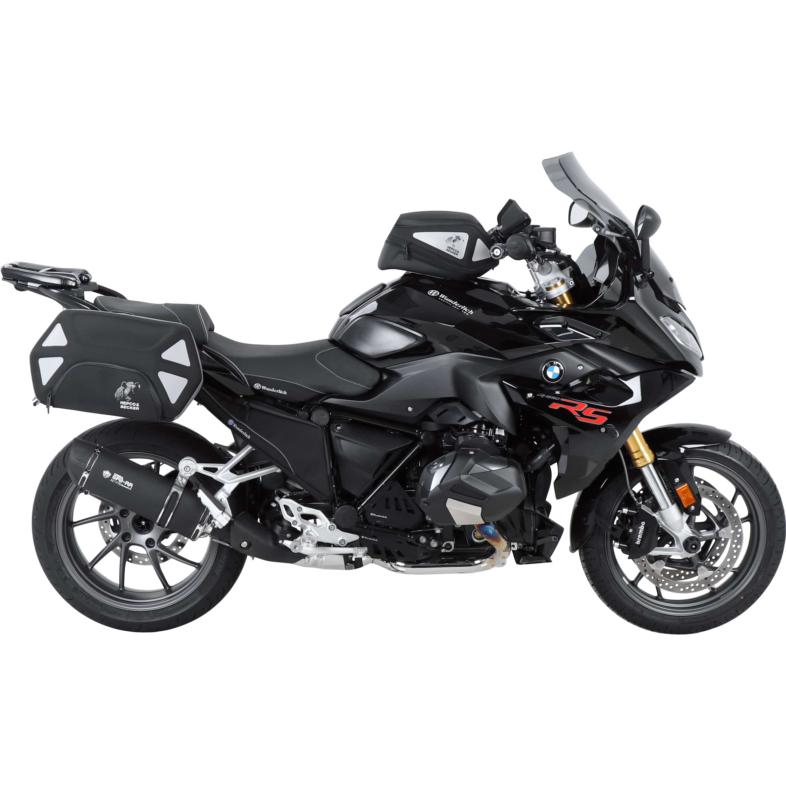 Hepco & Becker Easyrack Gepäckträger schwarz für BMW R 1250 RS mit OEM Träg - Motorradzubehör - Motorradgepäck