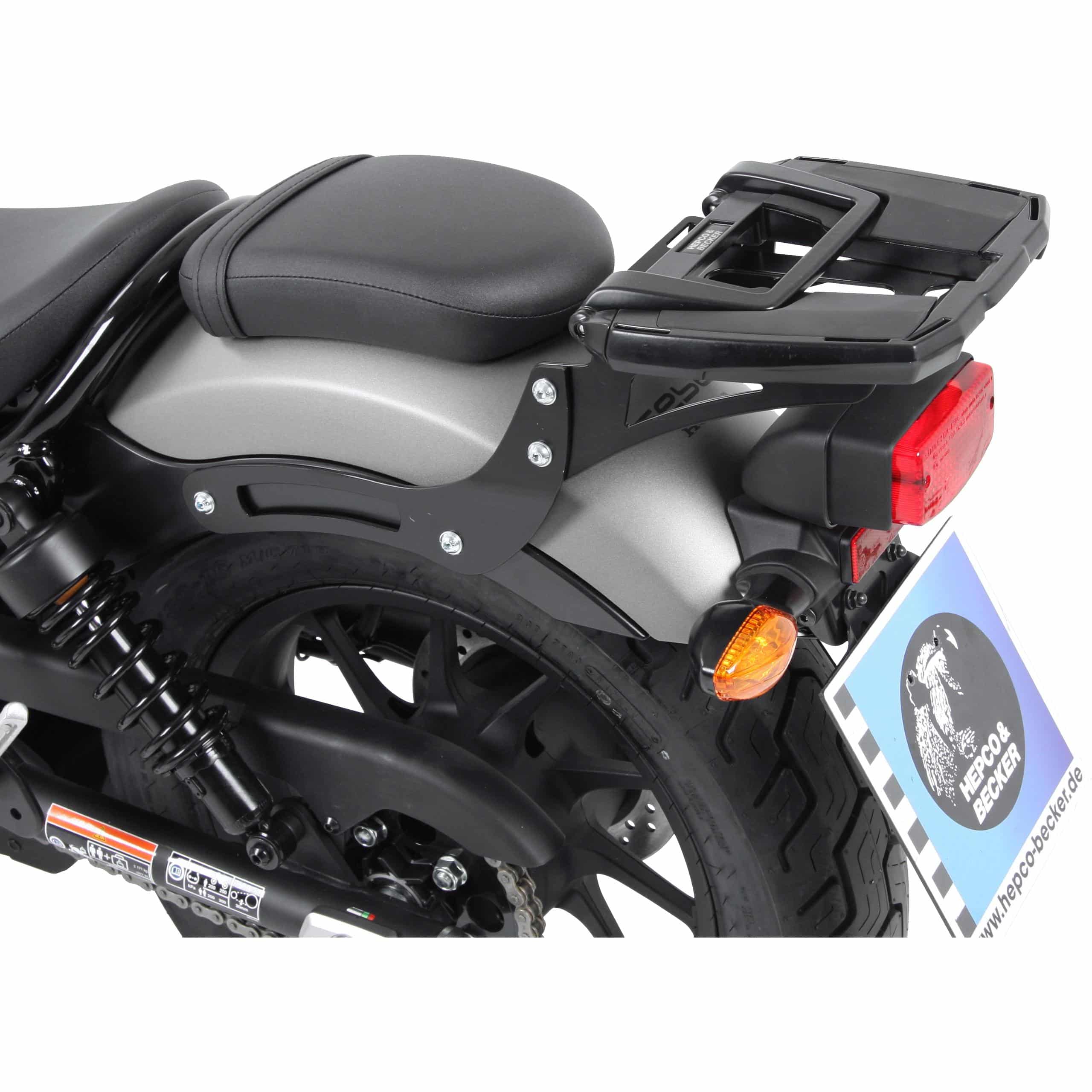 Hepco & Becker Easyrack Gepäckträger schwarz für Honda CMX 500 Rebel - Motorradzubehör - Motorradgepäck