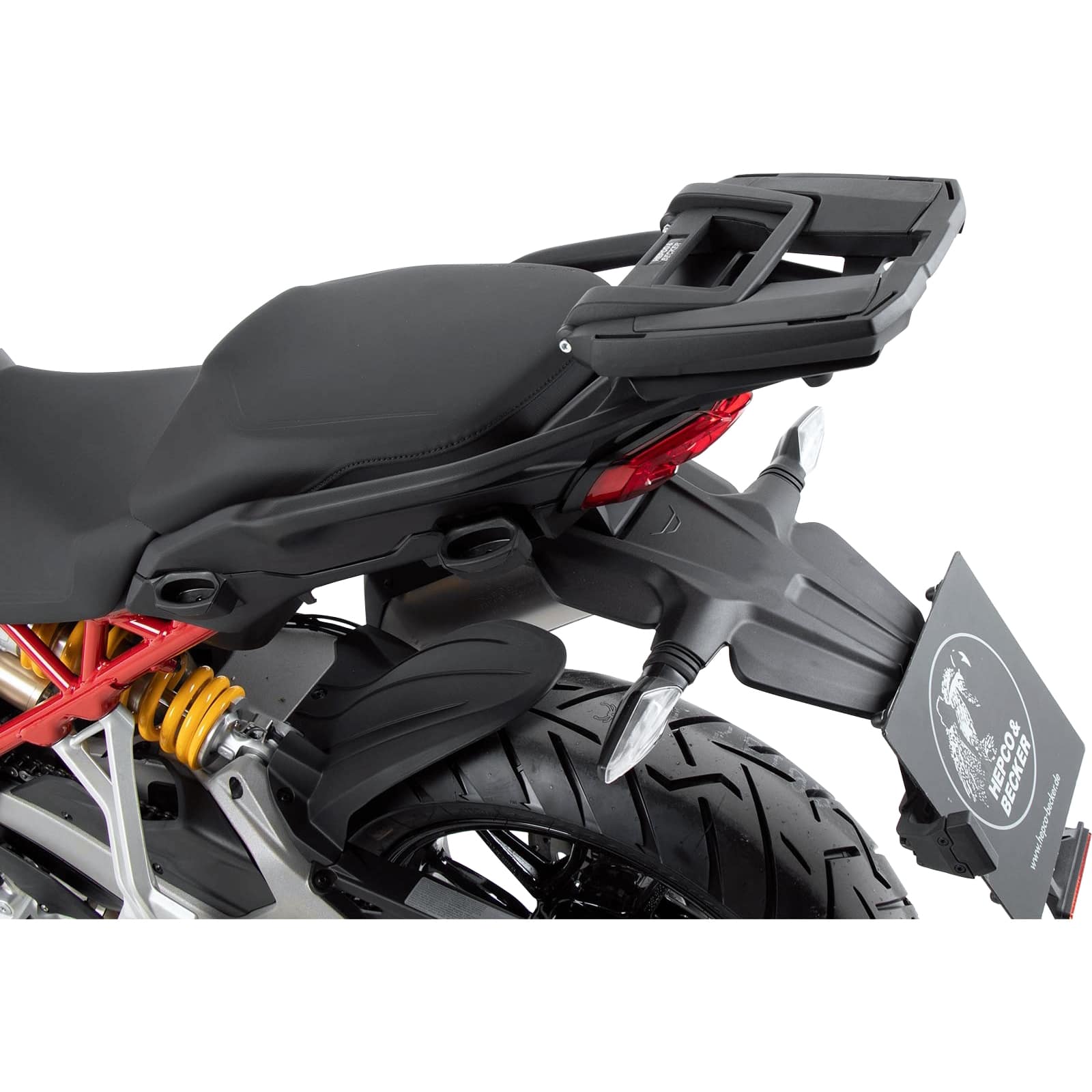 Hepco & Becker Easyrack Gepäckträger schwarz für Multistrada V4 /S 21-24 - Motorradzubehör - Motorradgepäck