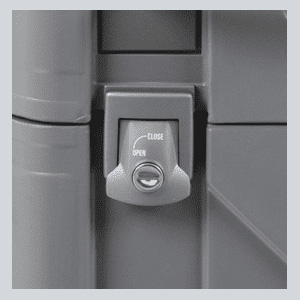 Hepco & Becker Ersatzteil Deckelschloss silber mit Schließzylinder SN934/13 - Motorradzubehör - Motorradgepäck