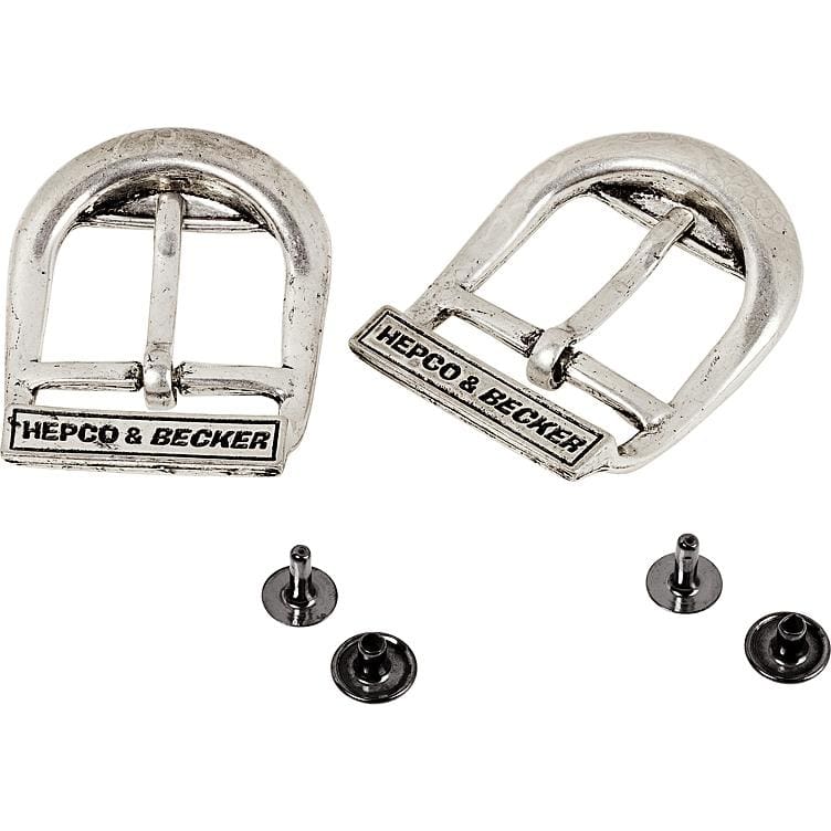 Hepco & Becker Ersatzteil Gurtschnalle 710237 für Ledertasche Buffalo/Ivory - Motorradzubehör - Motorradgepäck