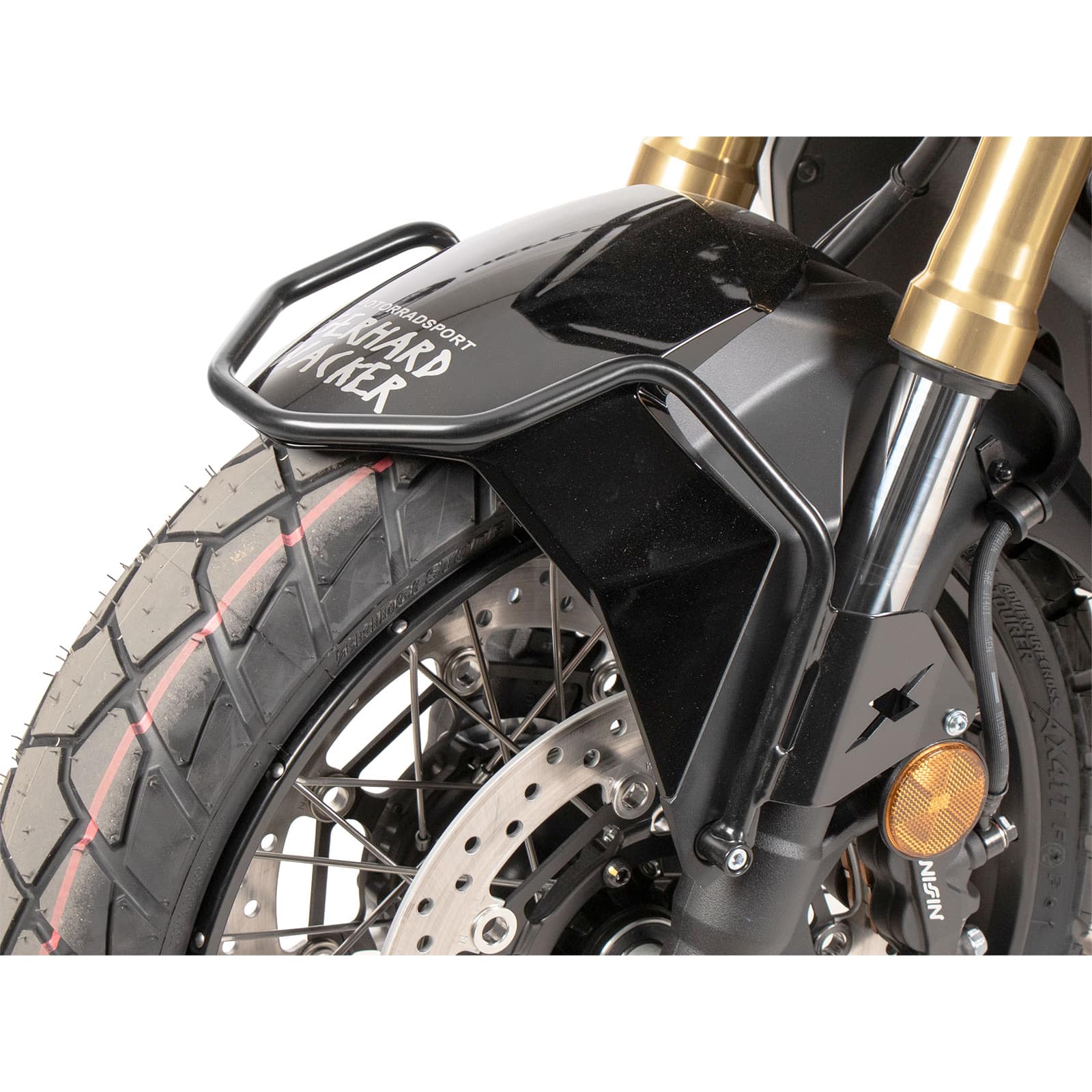 Hepco & Becker Fender Guard vorne schwarz für Honda X-ADV 750 2025- - Motorradzubehör - Werkstattzubehör