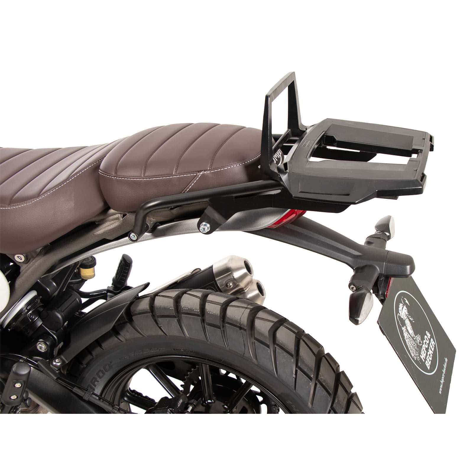 Hepco & Becker Gepäckbrücke Alurack für Triumph Scrambler 400 X - Motorradzubehör - Motorradgepäck