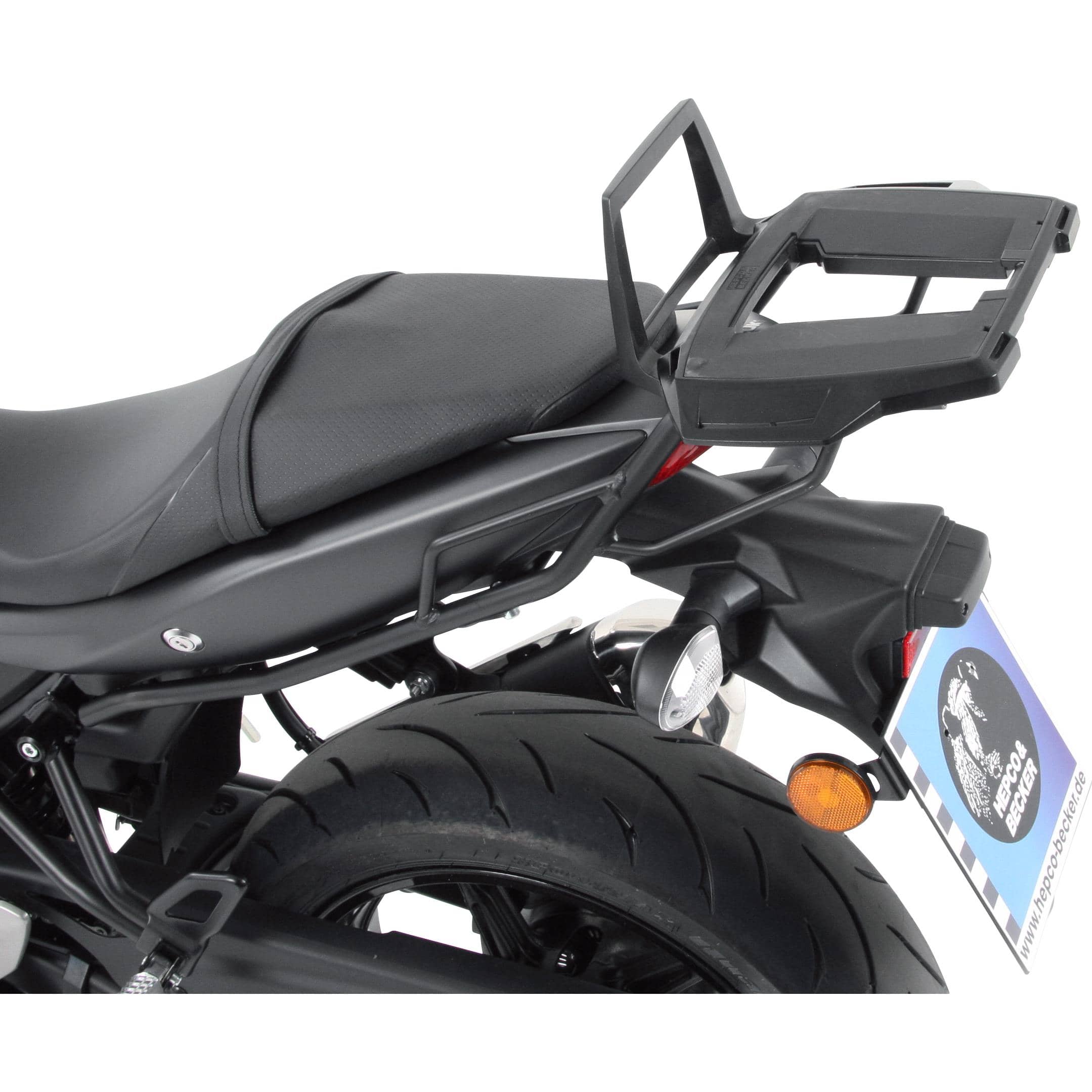 Hepco & Becker Gepäckbrücke Alurack schwarz für Suzuki SV 650 2016-2025 - Motorradzubehör - Motorradgepäck