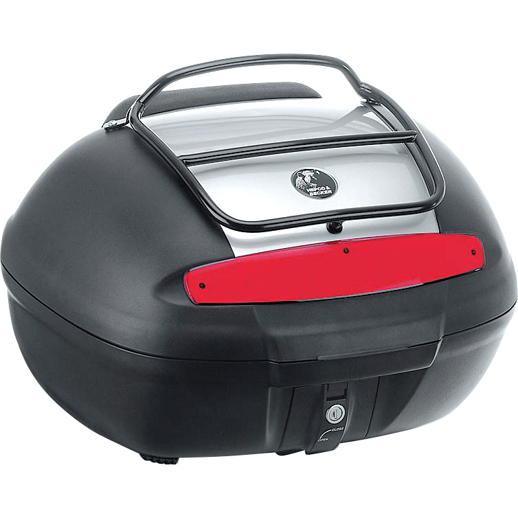 Hepco & Becker Gepäckreling 610061 00 01 schwarz für Topcase Journey 40/50 - Motorradzubehör - Motorradgepäck