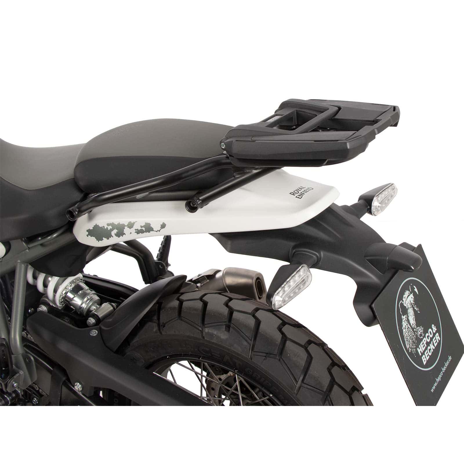 Hepco & Becker Gepäckträger Easyrack schwarz für Enfield Himalayan 450 - Motorradzubehör - Motorradgepäck