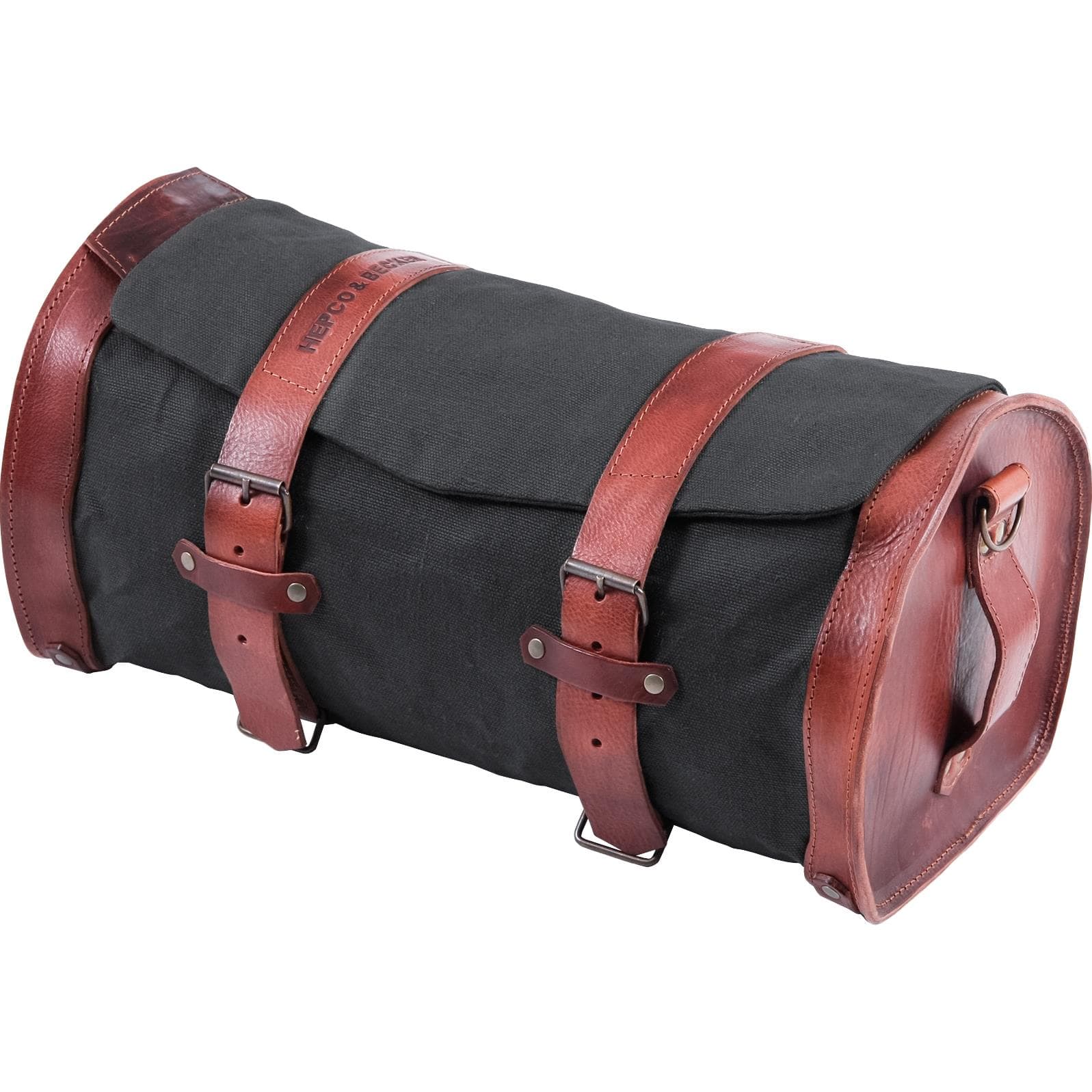 Hepco & Becker Hecktasche Legacy Canvas/Leder 28 Liter schwarz - Motorradzubehör - Motorradgepäck