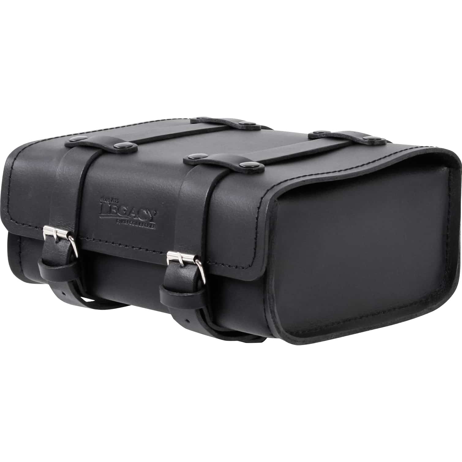 Hepco & Becker Lederhecktasche Legacy 5 Liter 6451975 00 01 R schwarz - Motorradzubehör - Motorradgepäck