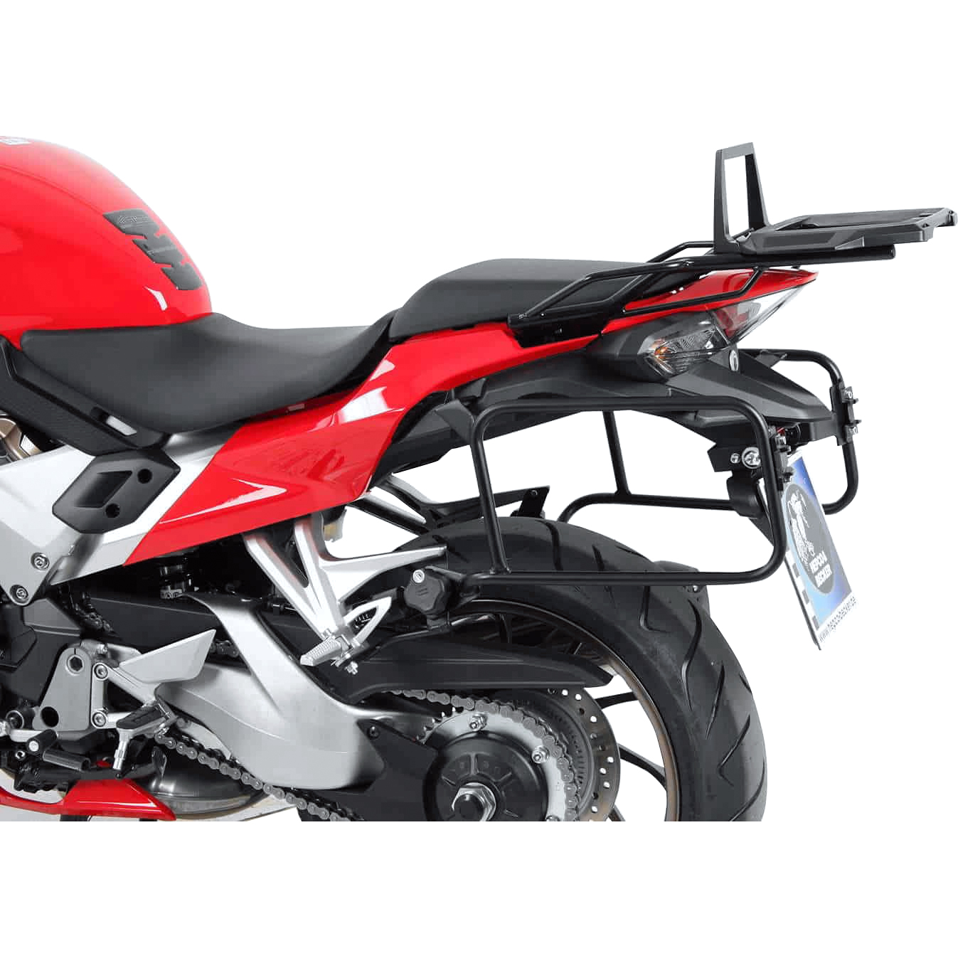 Hepco & Becker Lock-it Seitenkofferträger schwarz für Honda VFR 800 F 2014- - Motorradzubehör - Motorradgepäck