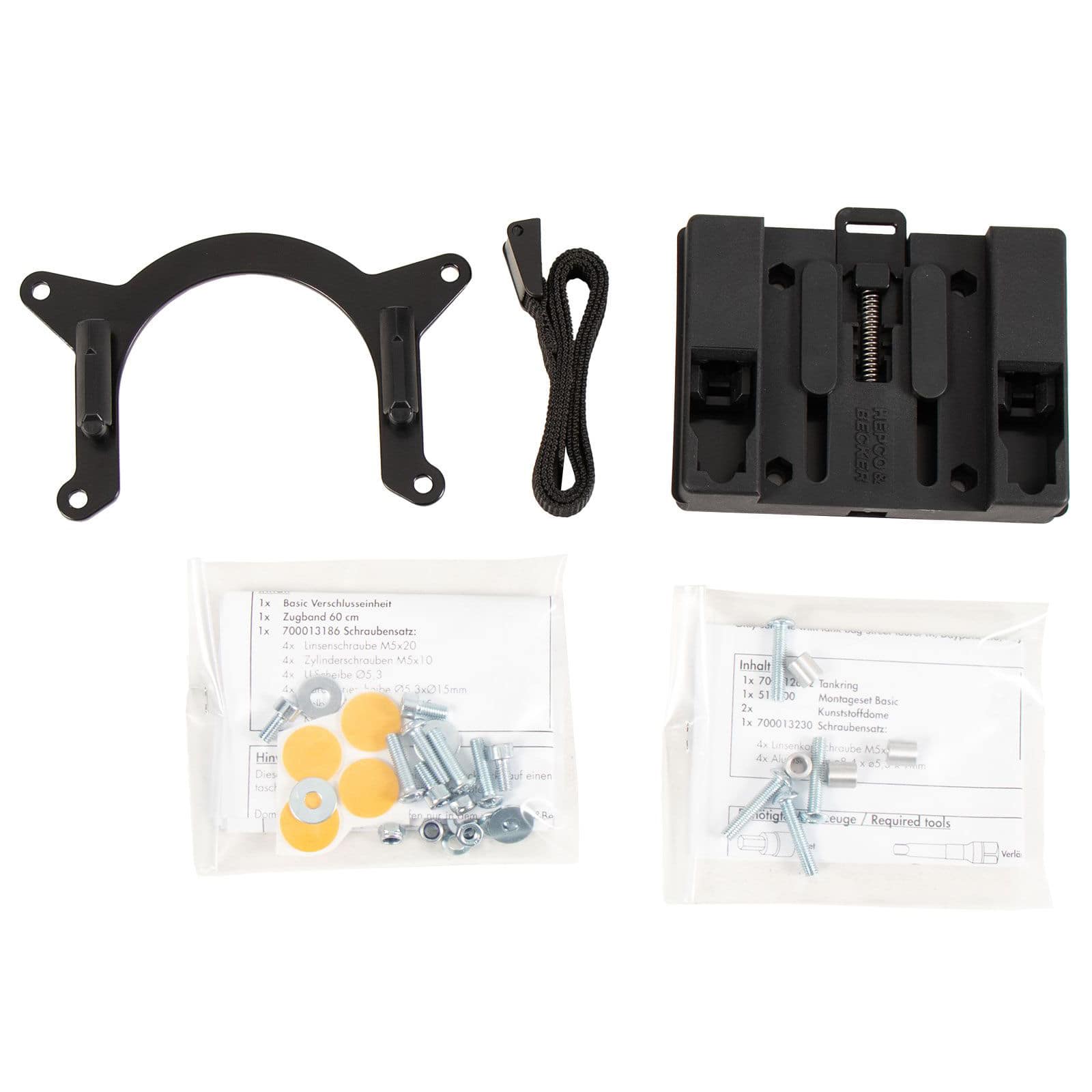 Hepco & Becker Lock-it Tankring Basic für Aprilia RSV Mille/Tuono 1998-2008 - Motorradzubehör - Motorradgepäck