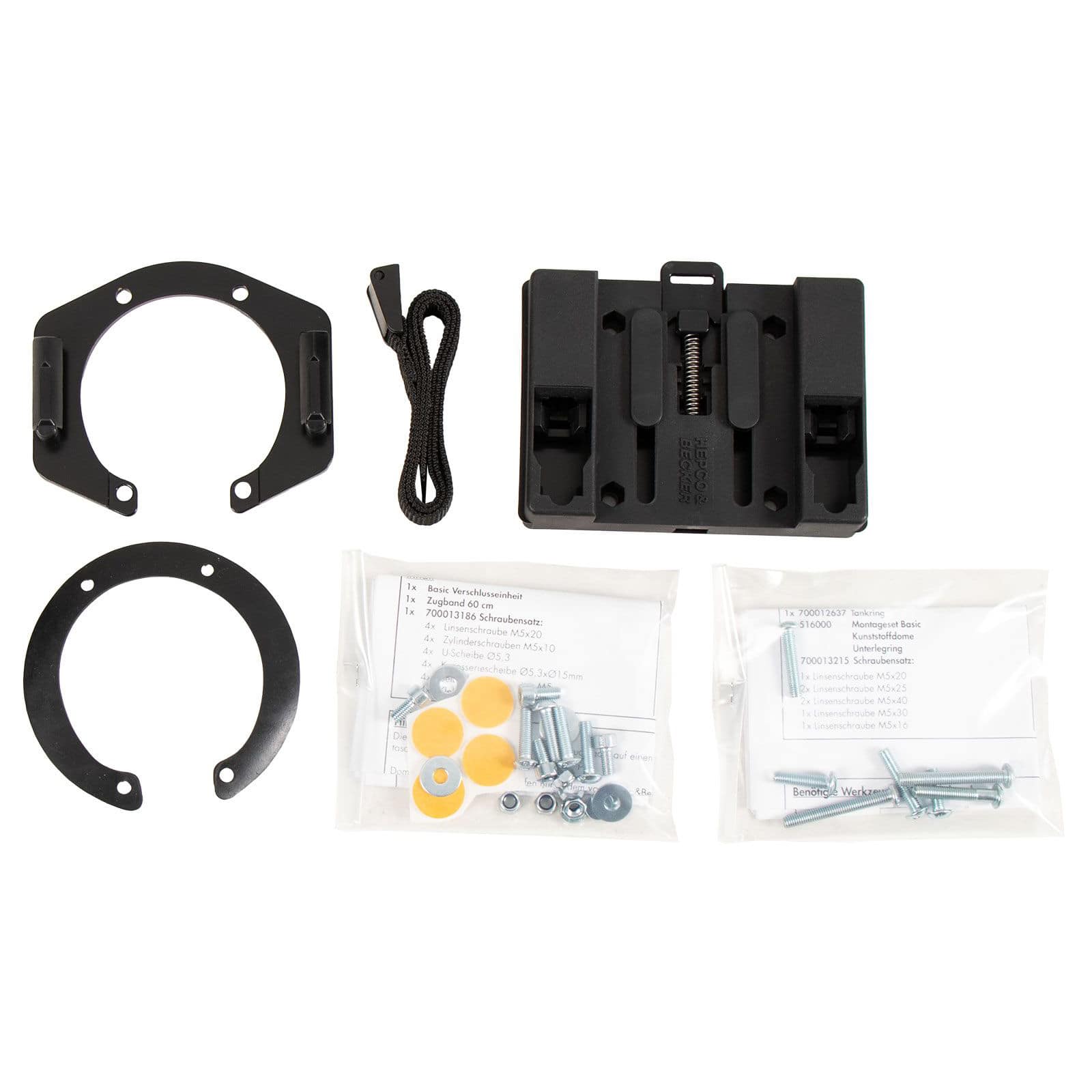 Hepco & Becker Lock-it Tankring Basic für Aprilia SL 750 Shiver 2007-2009 - Motorradzubehör - Motorradgepäck