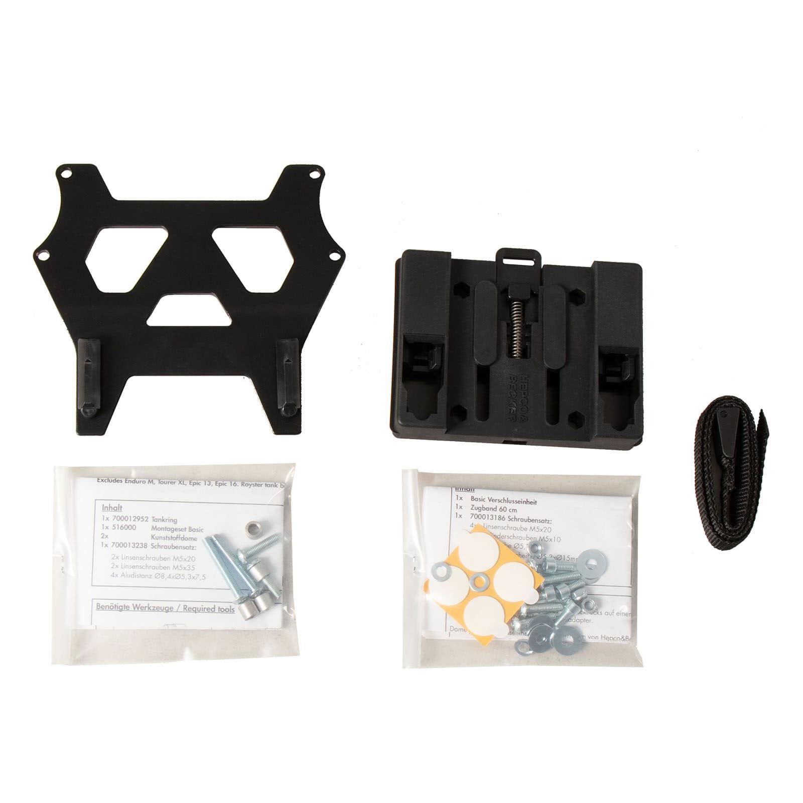 Hepco & Becker Lock-it Tankring Basic für Yamaha Tenere 700 World Raid - Motorradzubehör - Motorradgepäck