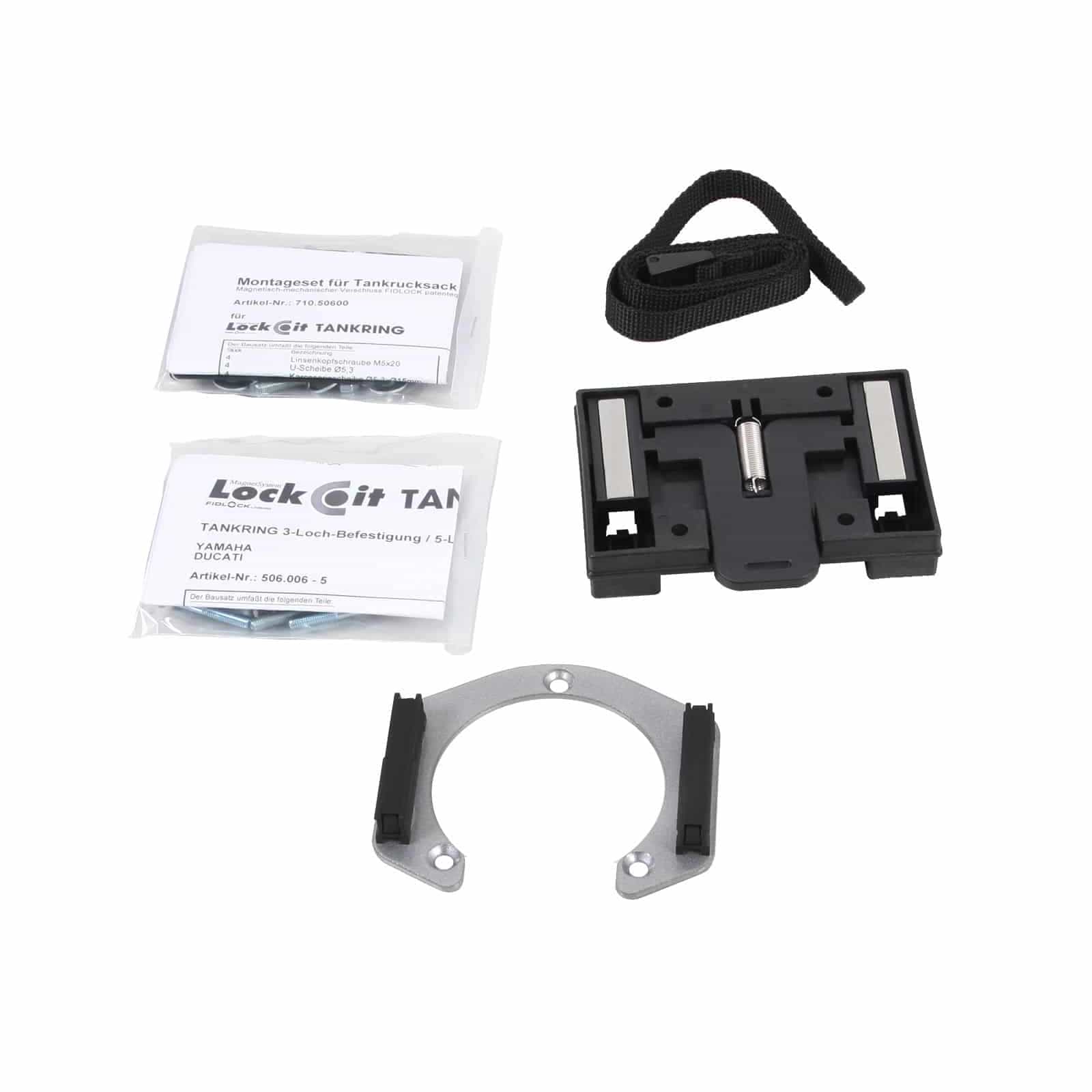 Hepco & Becker Lock-it Tankring Basic für Yamaha XT 660 Z Tenere 2011-2016 - Motorradzubehör - Motorradgepäck