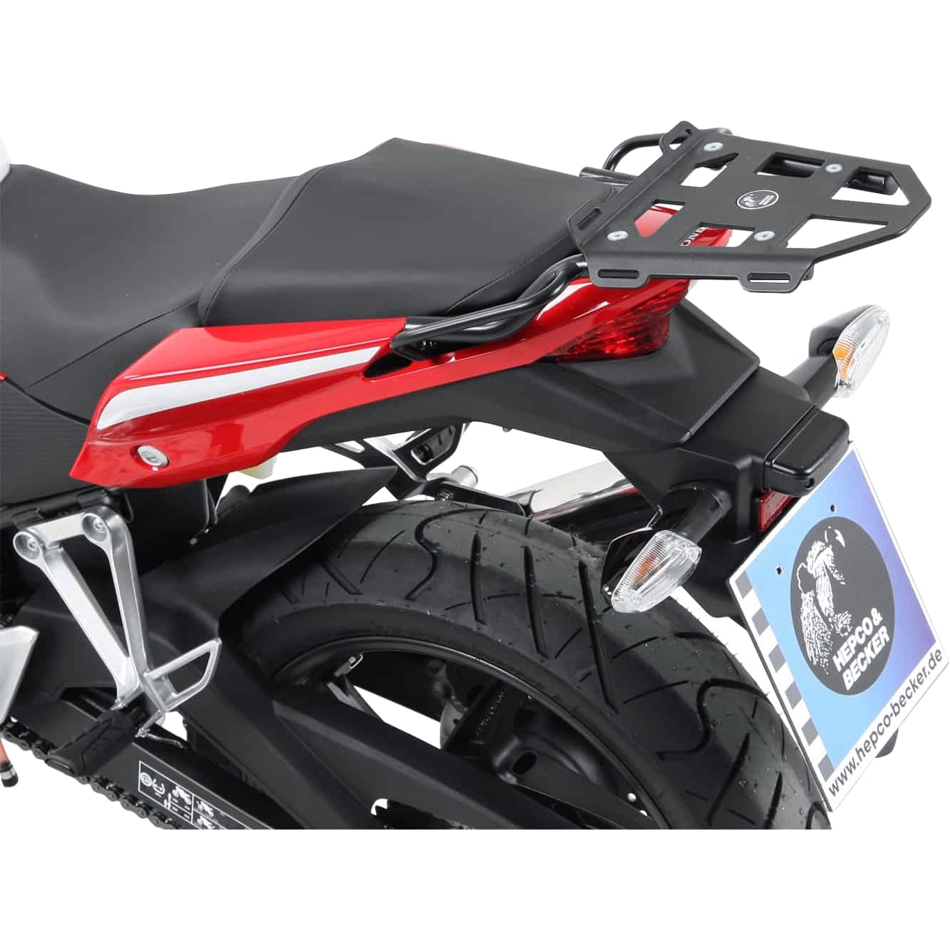 Hepco & Becker Minirack schwarz für Honda CBR 250 R MC41 - Motorradzubehör - Motorradgepäck