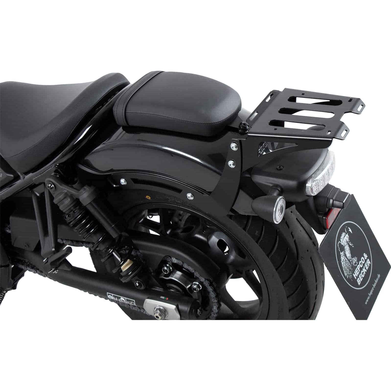 Hepco & Becker Minirack schwarz für Honda CMX 1100 Rebel - Motorradzubehör - Motorradgepäck