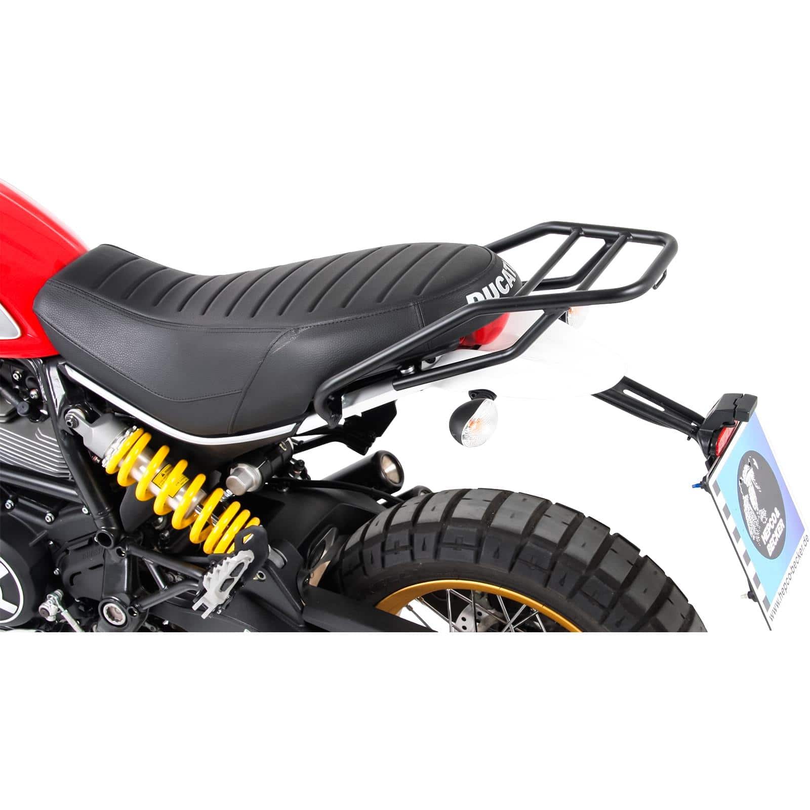 Hepco & Becker Rohrgepäckbrücke schwarz für Ducati Scrambler 400 Sixty2 - Motorradzubehör - Motorradgepäck