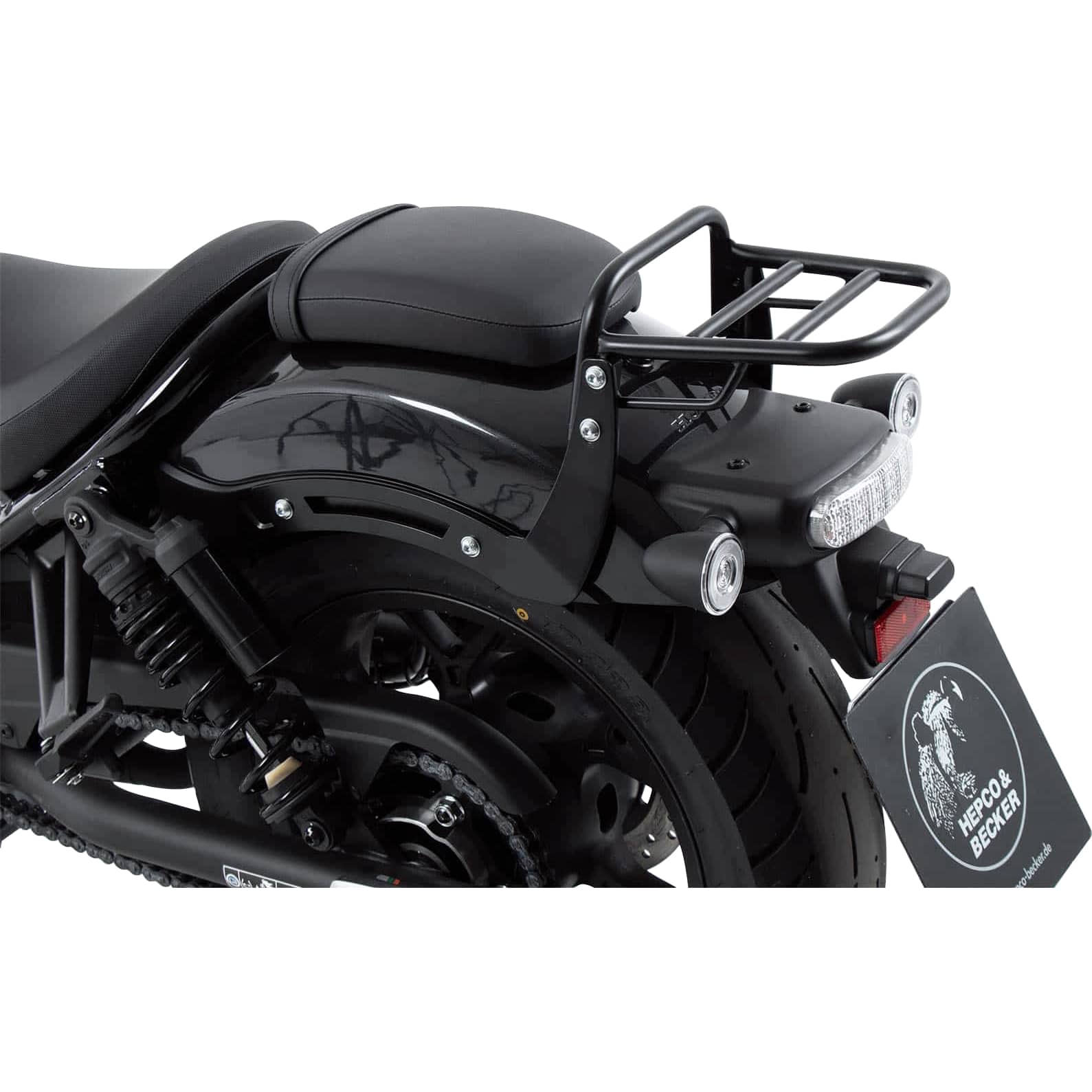 Hepco & Becker Rohrgepäckbrücke schwarz für Honda CMX 1100 Rebel - Motorradzubehör - Motorradgepäck