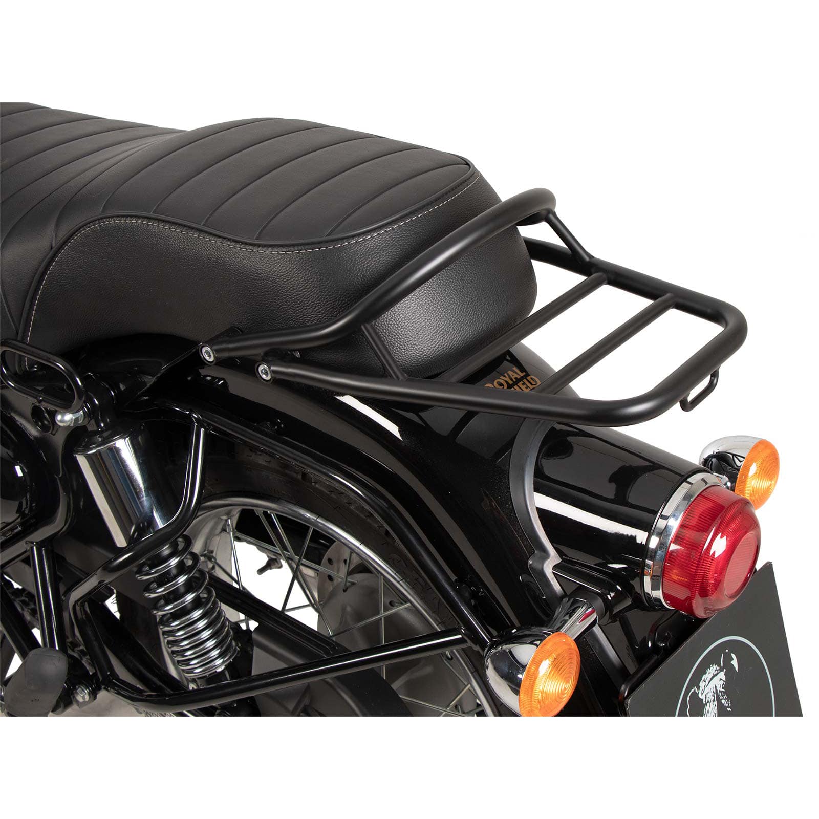 Hepco & Becker Rohrgepäckbrücke schwarz für Royal Enfield Bullet 350 2024- - Motorradzubehör - Motorradgepäck