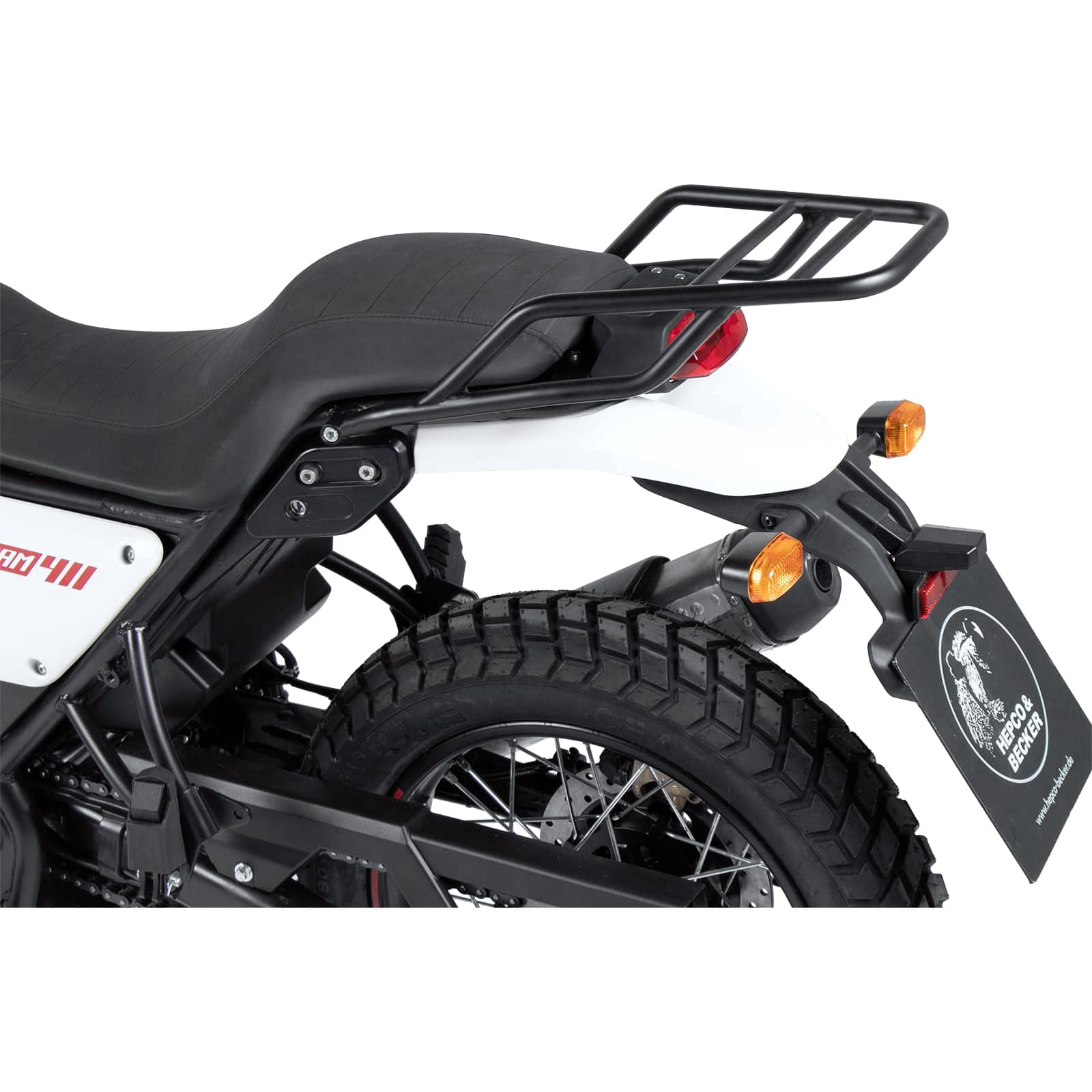 Hepco & Becker Rohrgepäckbrücke schwarz für Royal Enfield Scram 411 - Motorradzubehör - Motorradgepäck